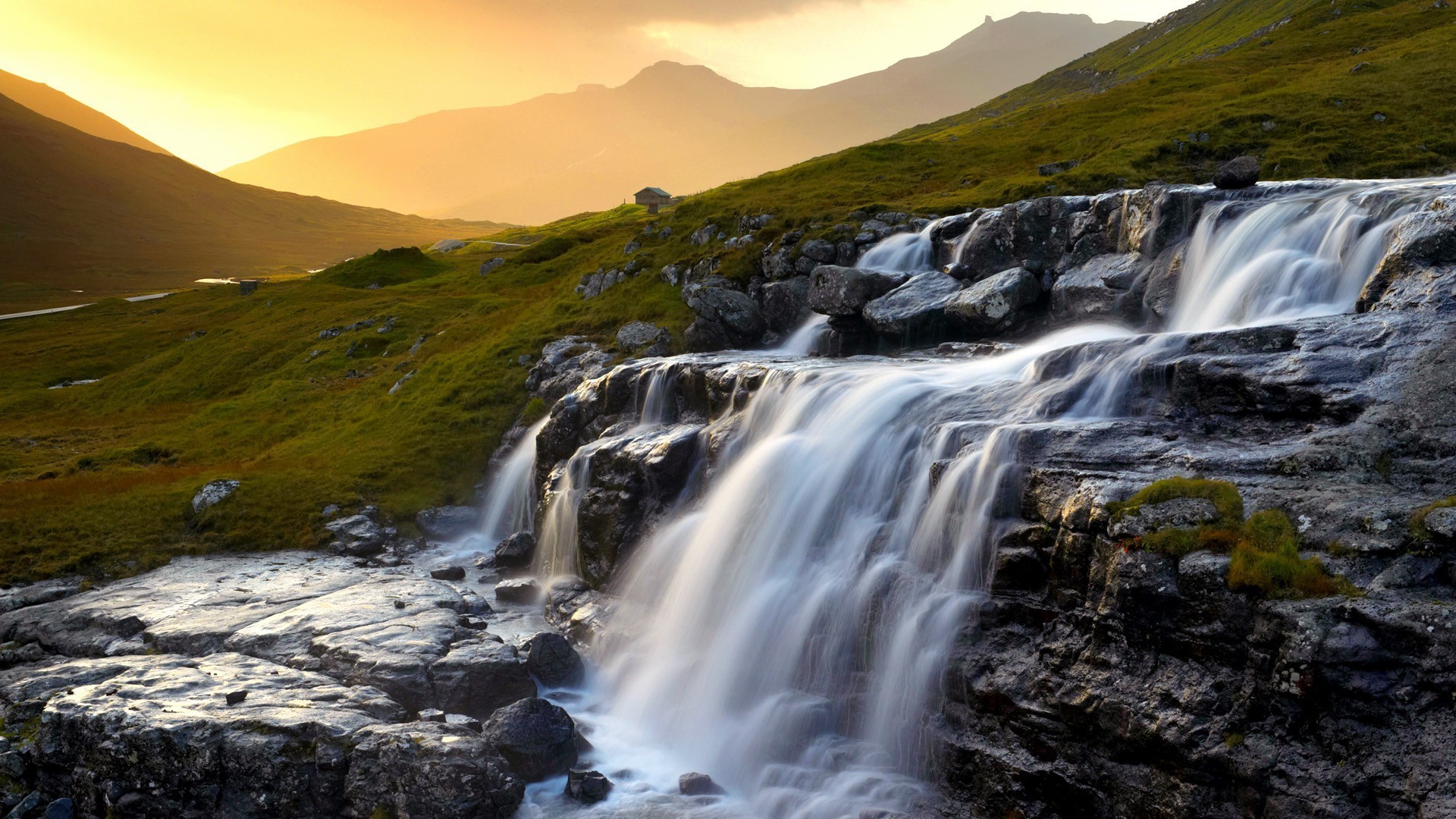 Handy-Wallpaper Wasserfall, Erde/natur kostenlos herunterladen.