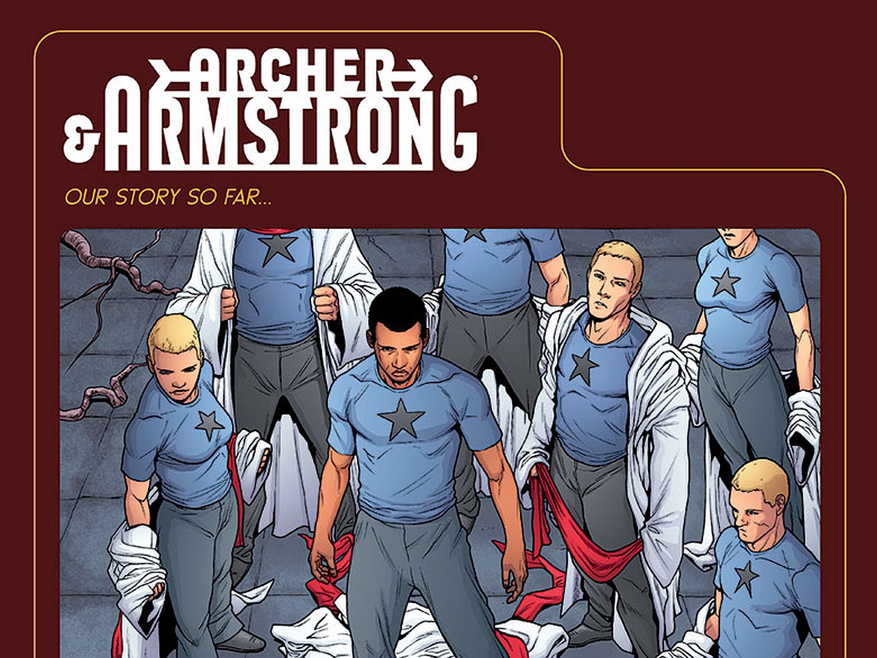 comics, archer & armstrong