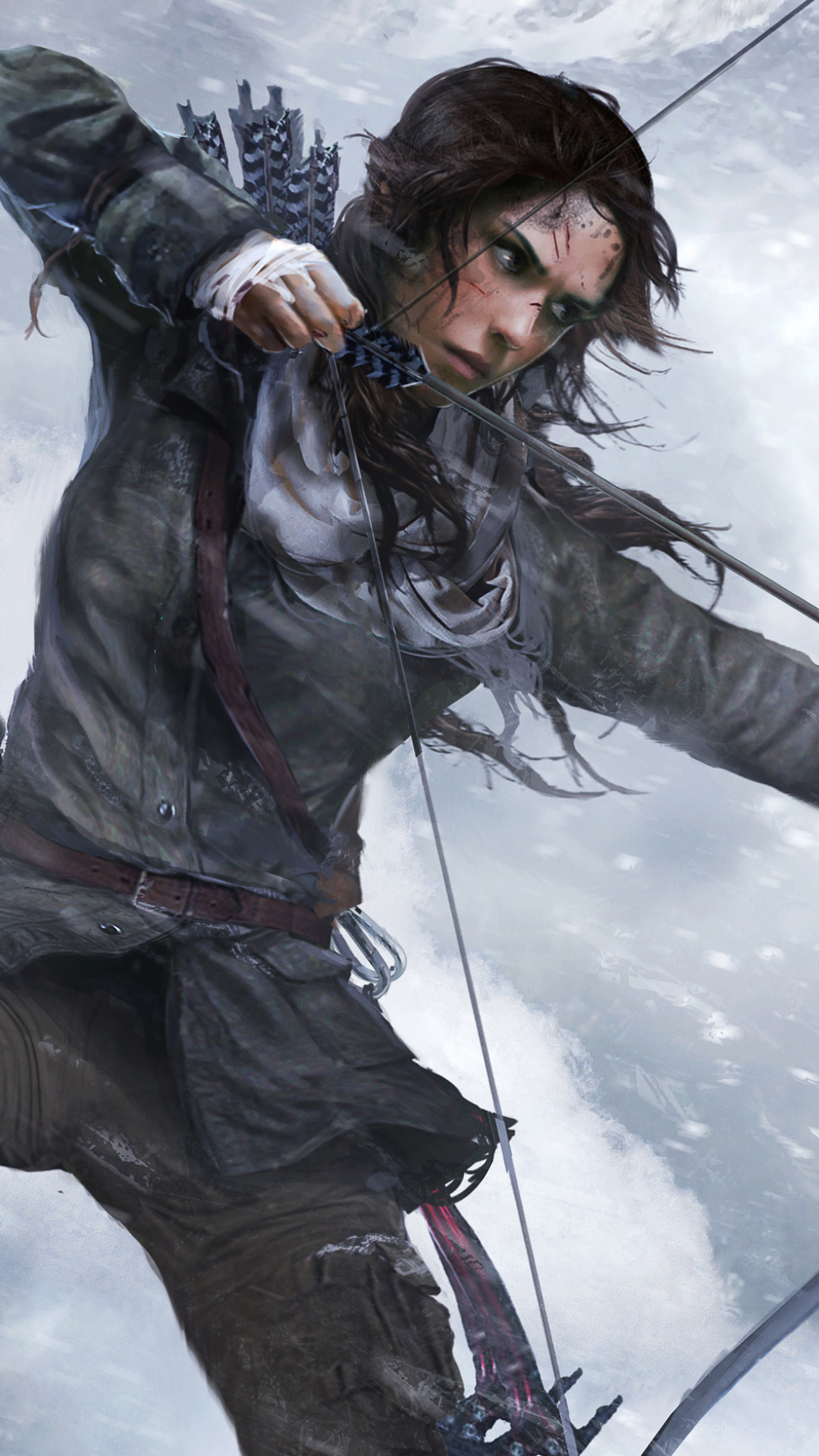 Handy-Wallpaper Tomb Raider, Computerspiele, Verneigung, Frau Krieger, Lara Croft, Rise Of The Tomb Raider kostenlos herunterladen.