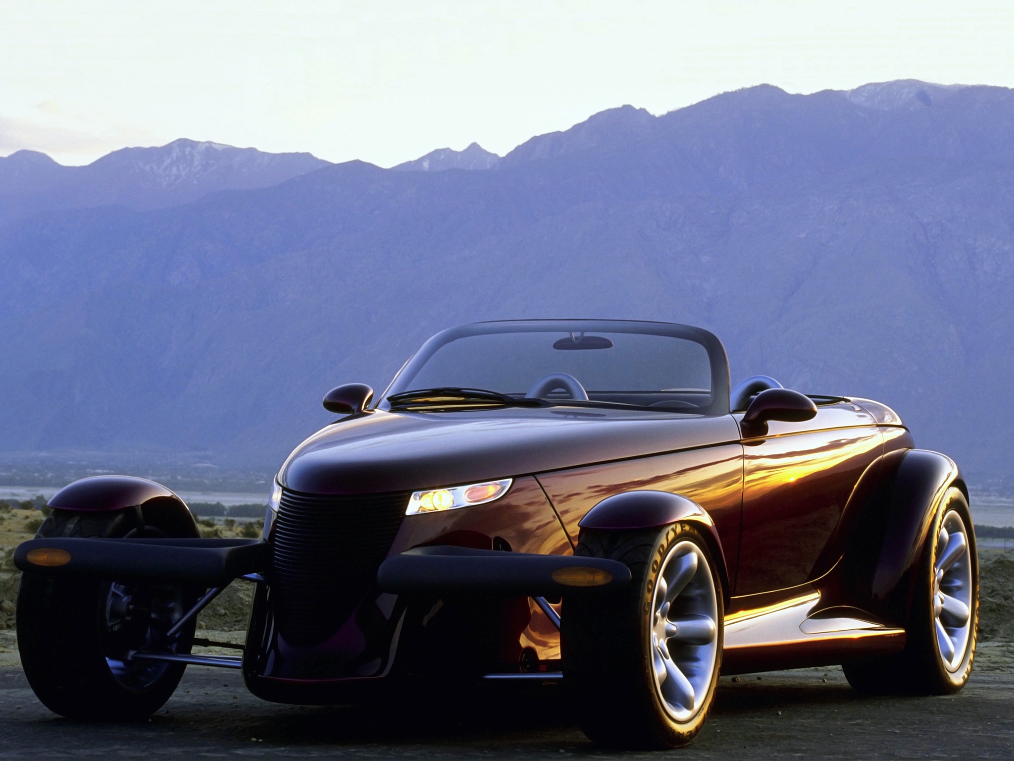 vehicles, plymouth prowler, black car, car, plymouth