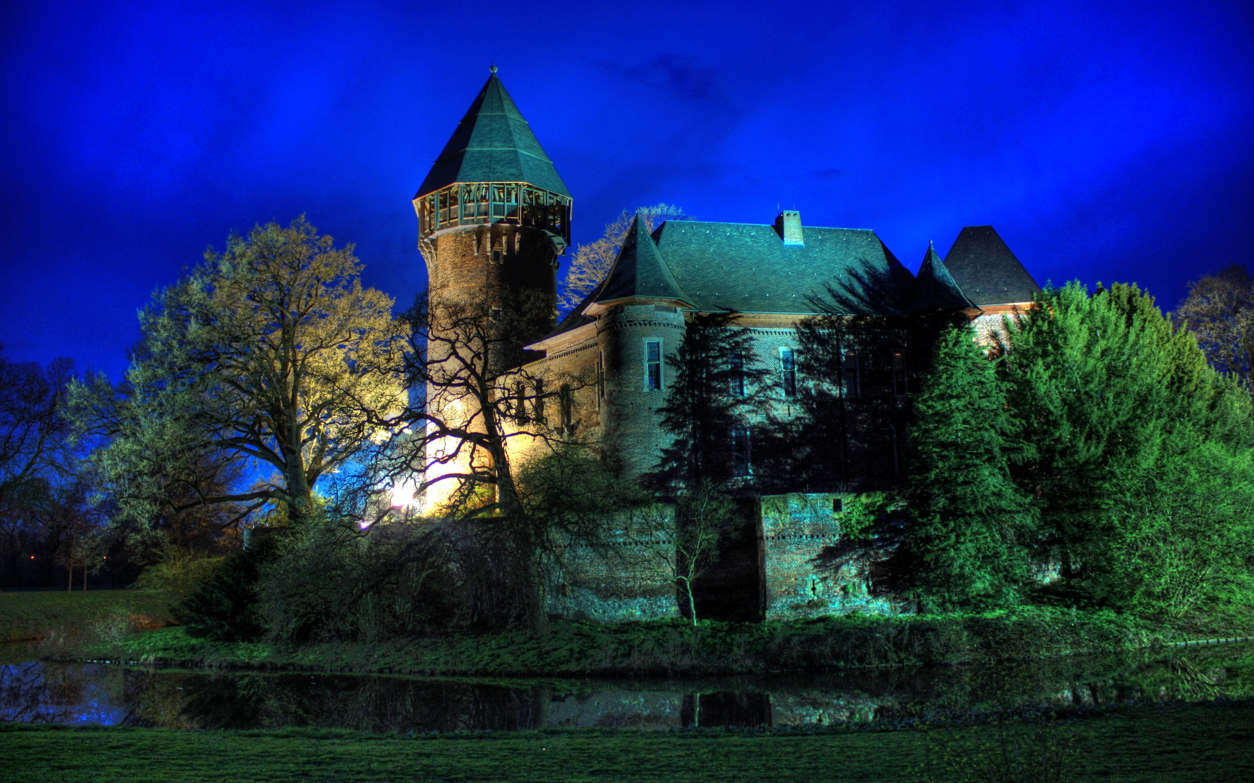 Free download wallpaper Castles, Man Made, Krefeld Castle on your PC desktop