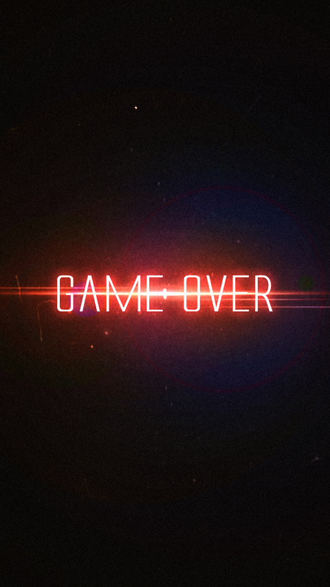 game over, video game