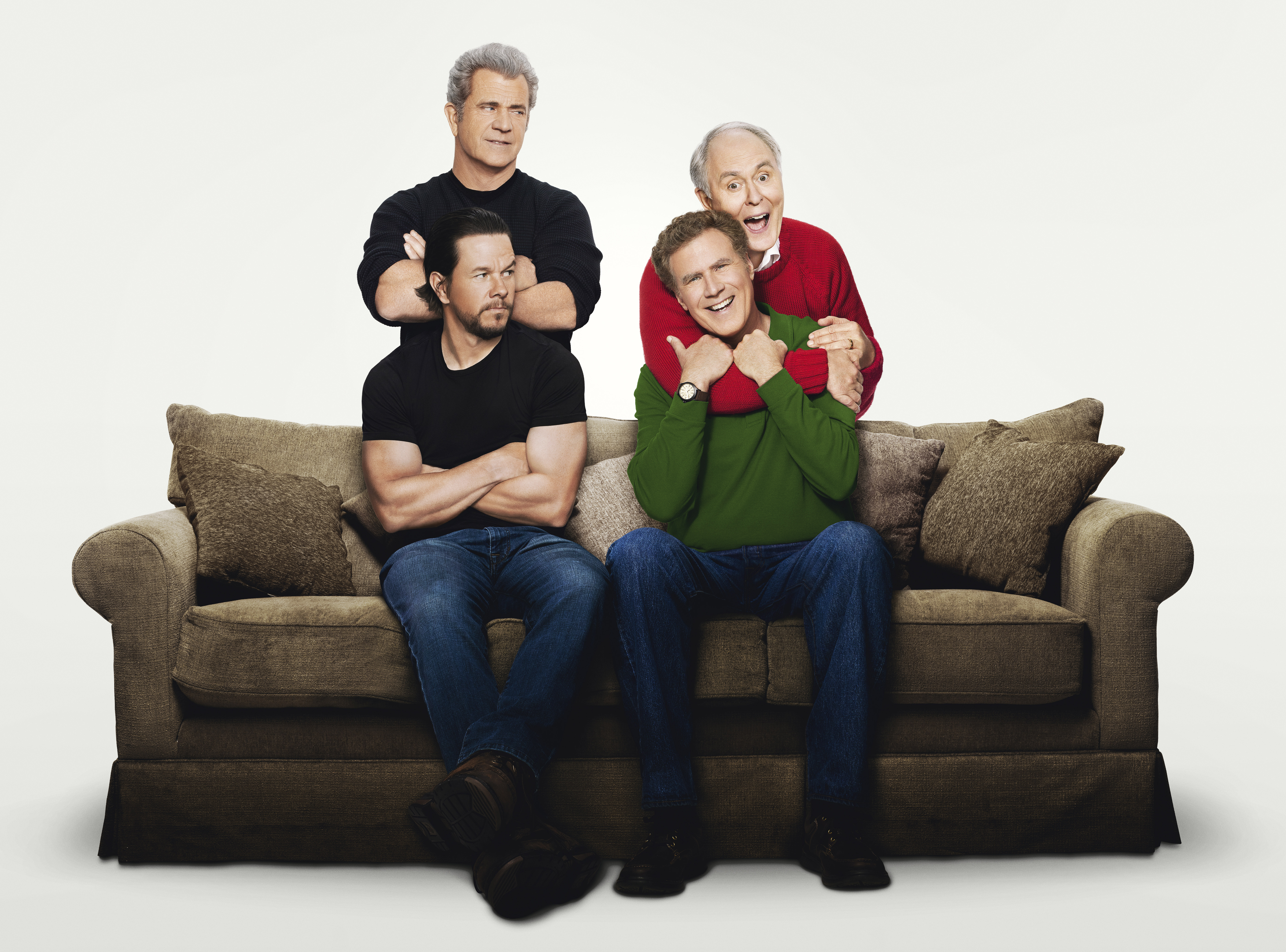 movie, daddy's home 2, john lithgow, mark wahlberg, mel gibson, will ferrell