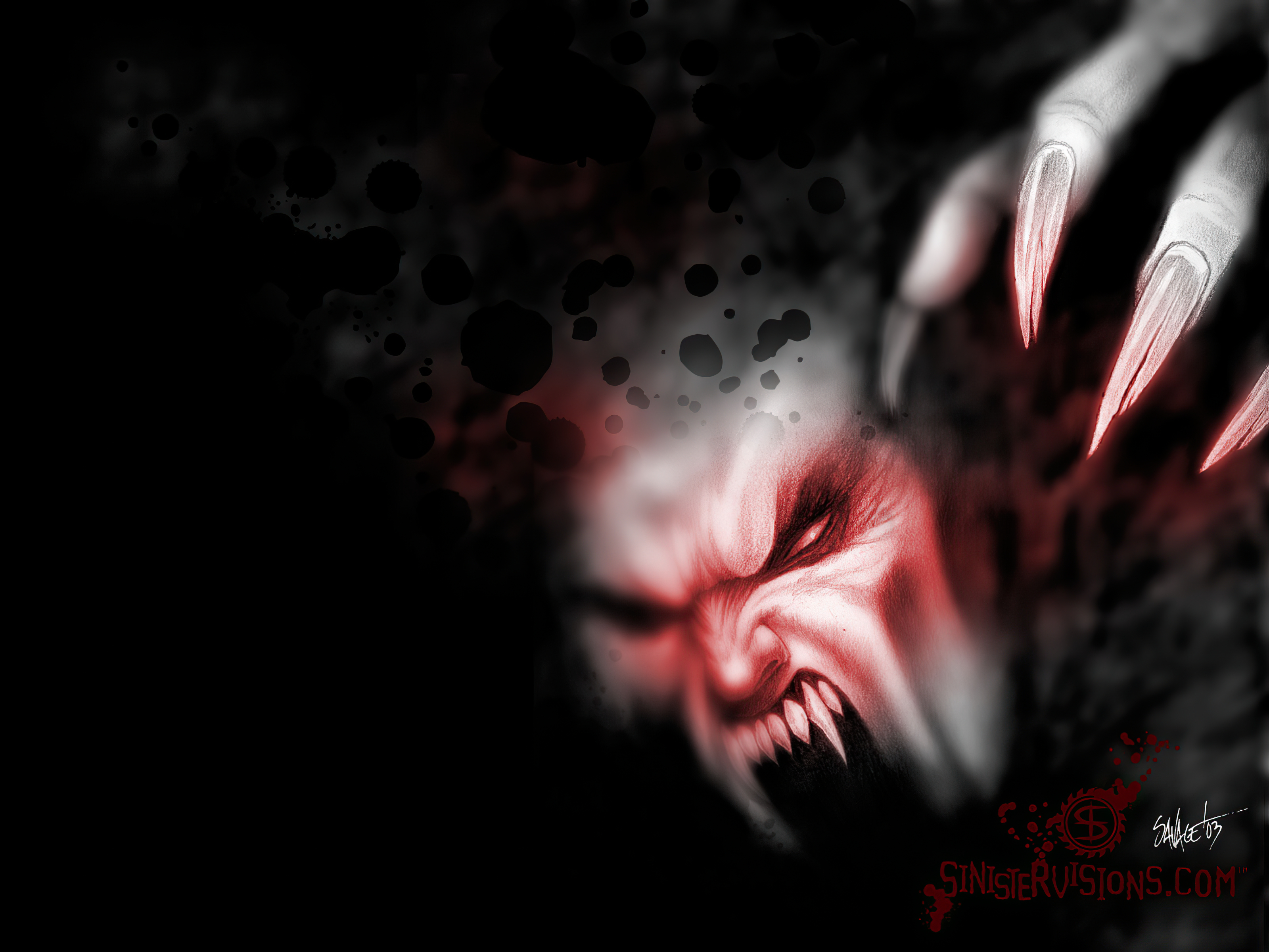 Download mobile wallpaper Vampire, Dark for free.
