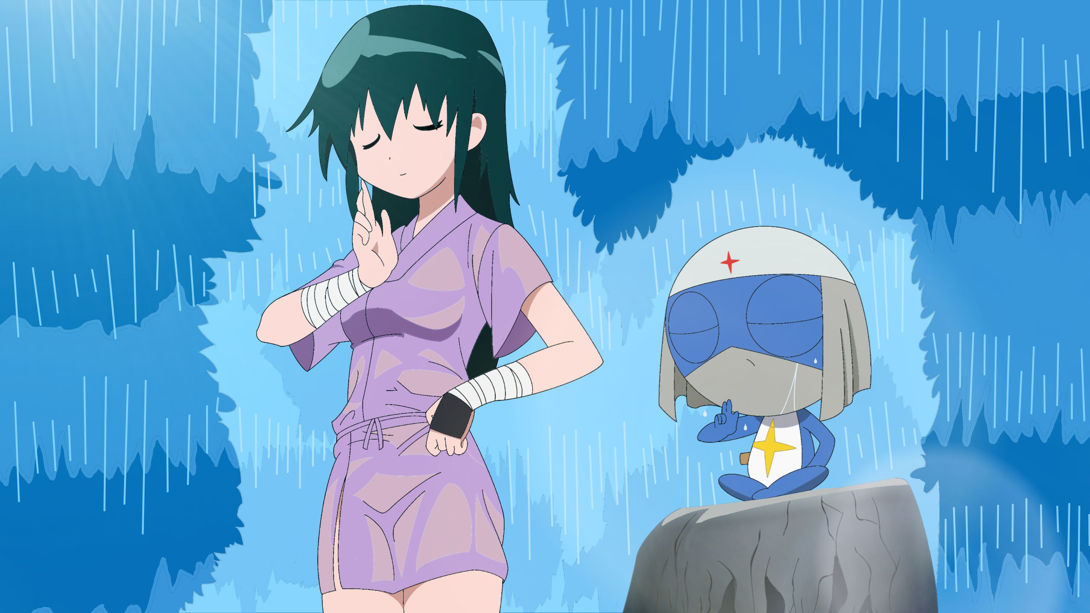 1024835 Hintergrundbild herunterladen animes, sergeant frosch, dororo (sgt frosch), keroro gunso - Bildschirmschoner und Bilder kostenlos