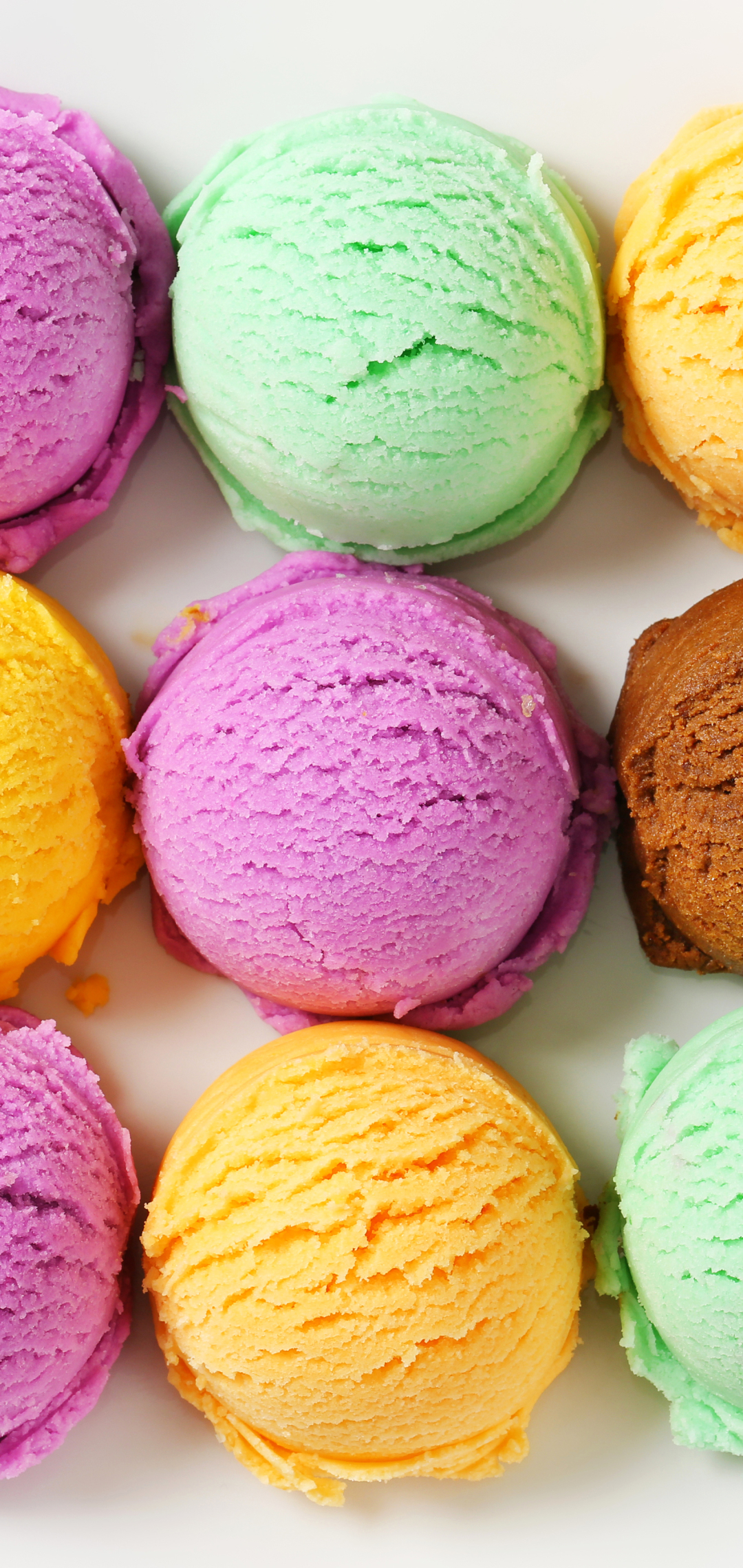 Download mobile wallpaper Food, Ice Cream, Colors, Sweets for free.