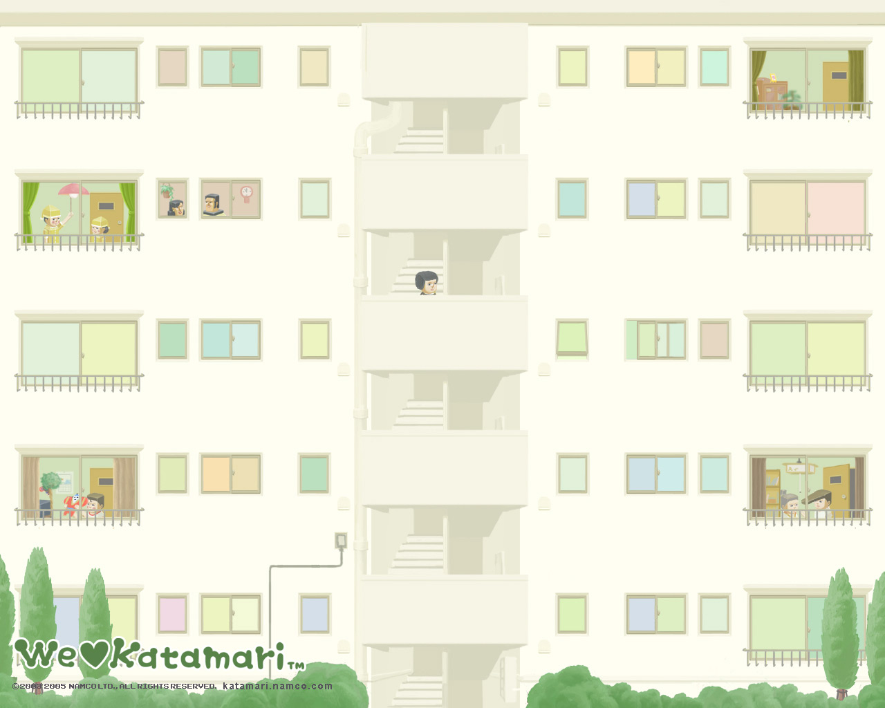 Baixar papel de parede para celular de Videogame, Katamari Damashii gratuito.