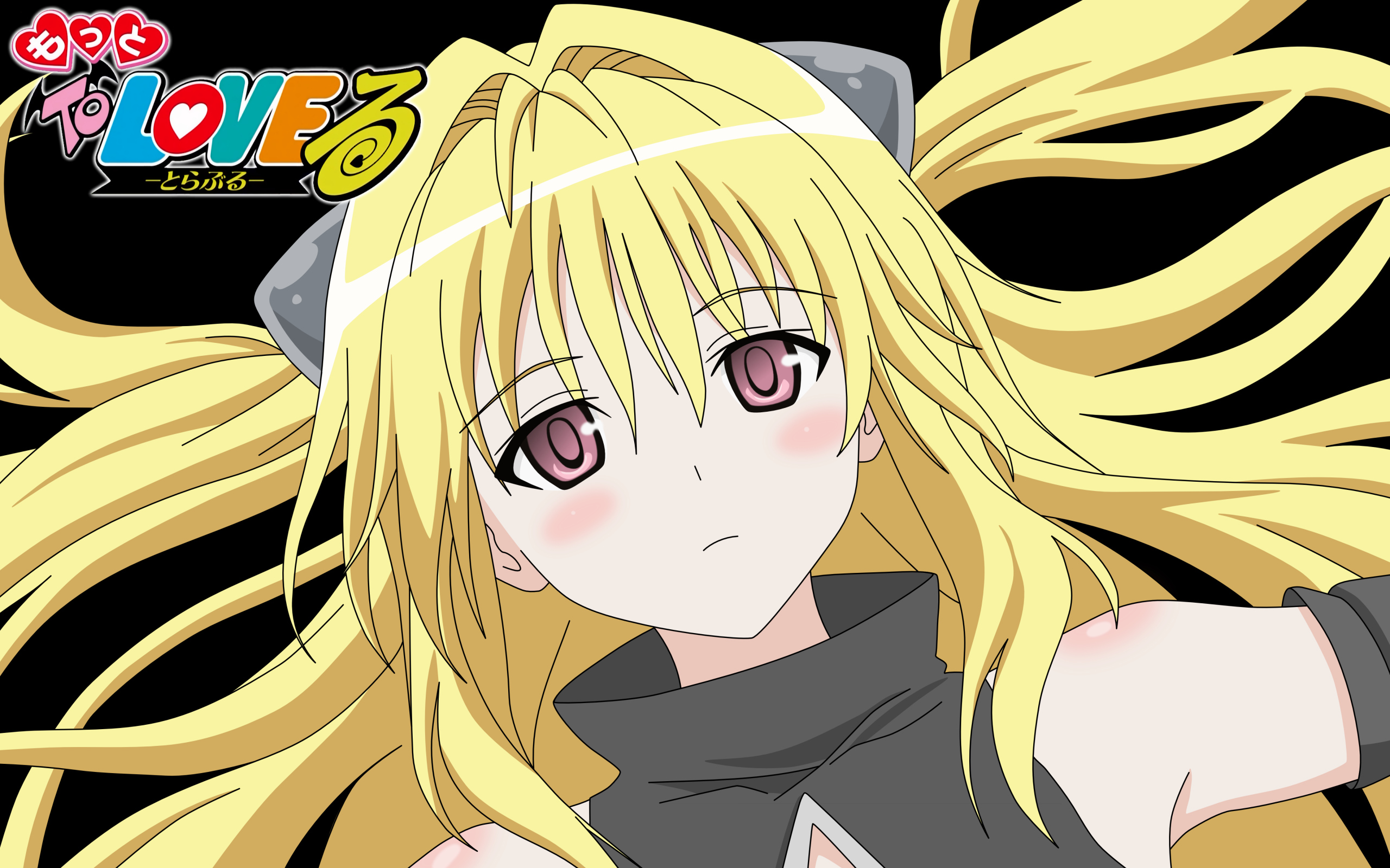 Download mobile wallpaper Anime, Blonde, Blush, Golden Darkness, To Love Ru for free.