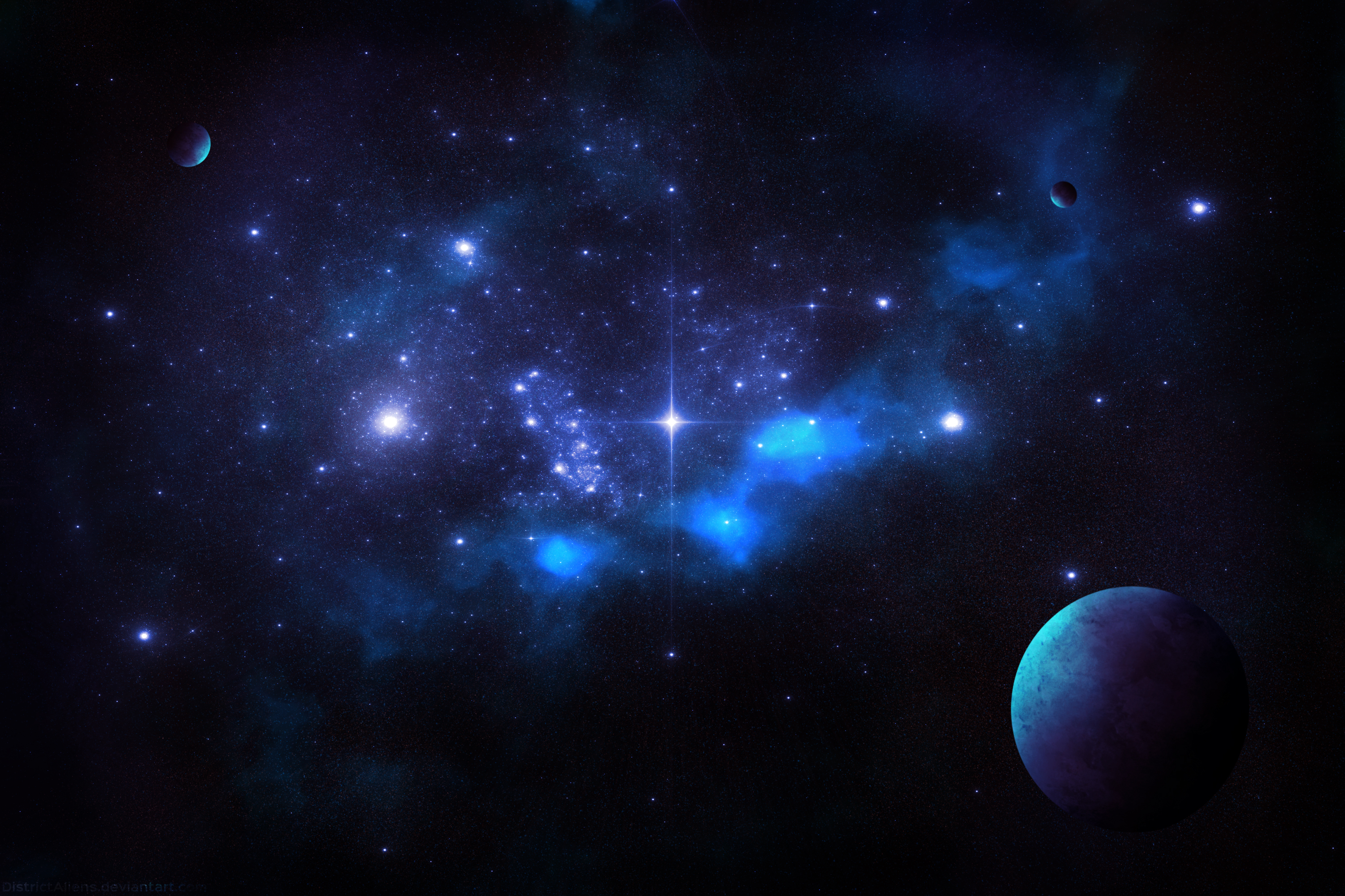 Free download wallpaper Galaxy, Space, Planet, Sci Fi on your PC desktop