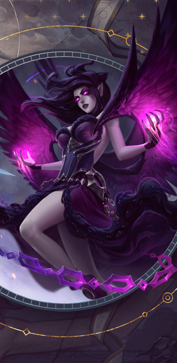 Download mobile wallpaper League Of Legends, Video Game, Morgana (League Of Legends) for free.