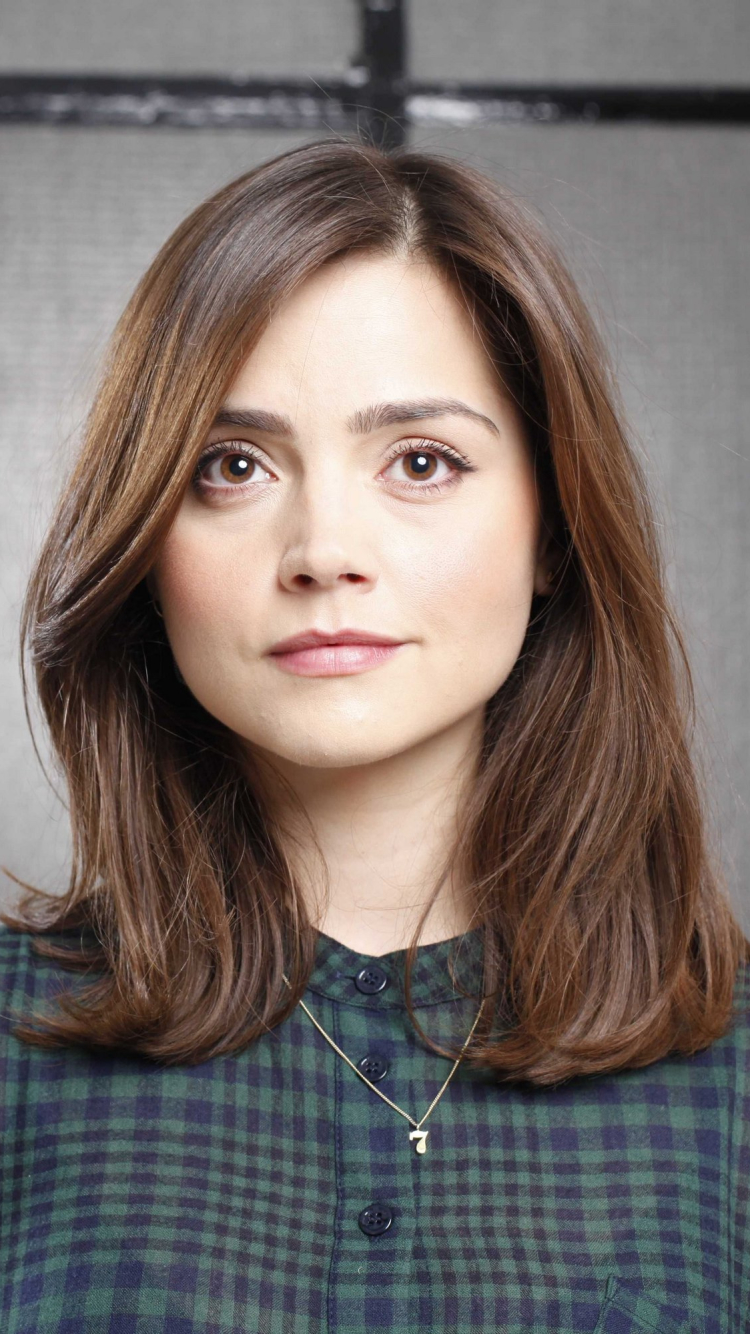 Descarga gratuita de fondo de pantalla para móvil de Morena, Americano, Ojos Cafés, Celebridades, Actriz, Jenna Coleman.