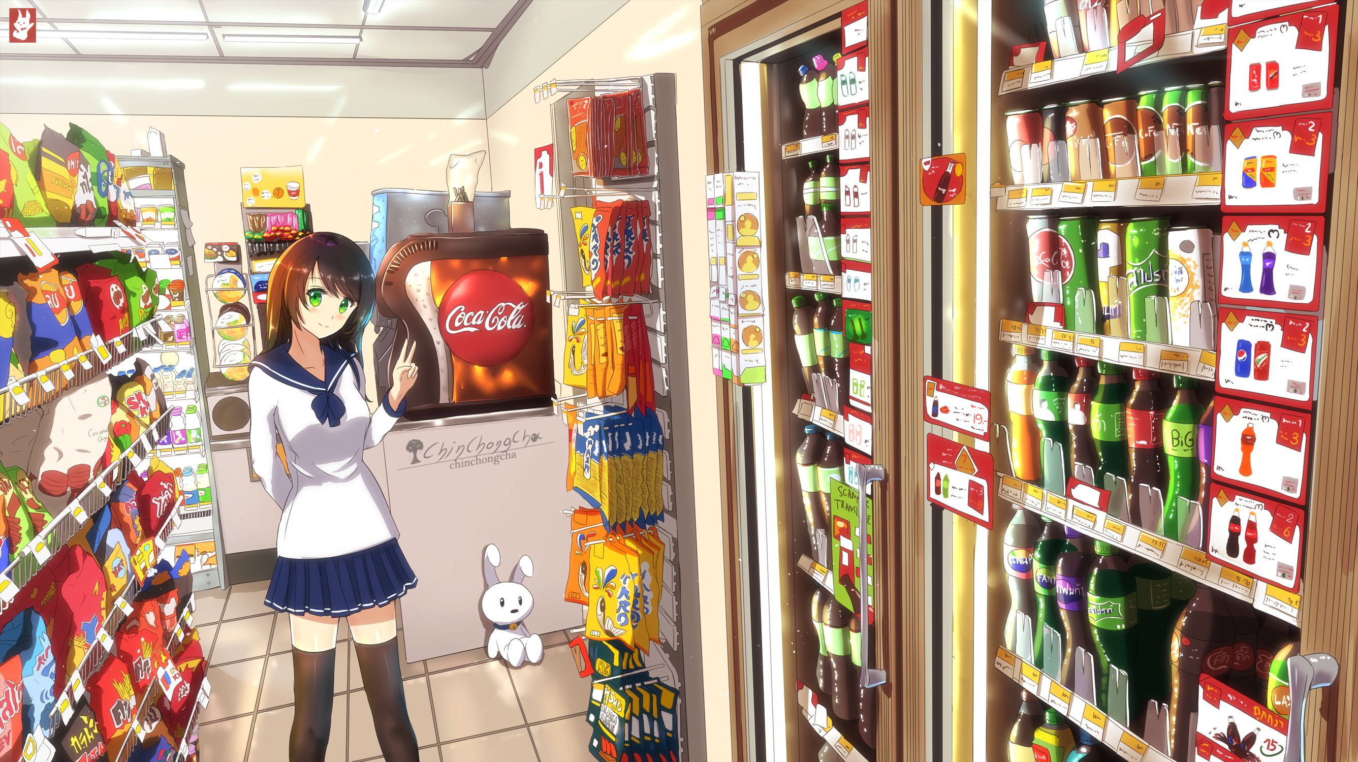Handy-Wallpaper Geschäft, Animes kostenlos herunterladen.