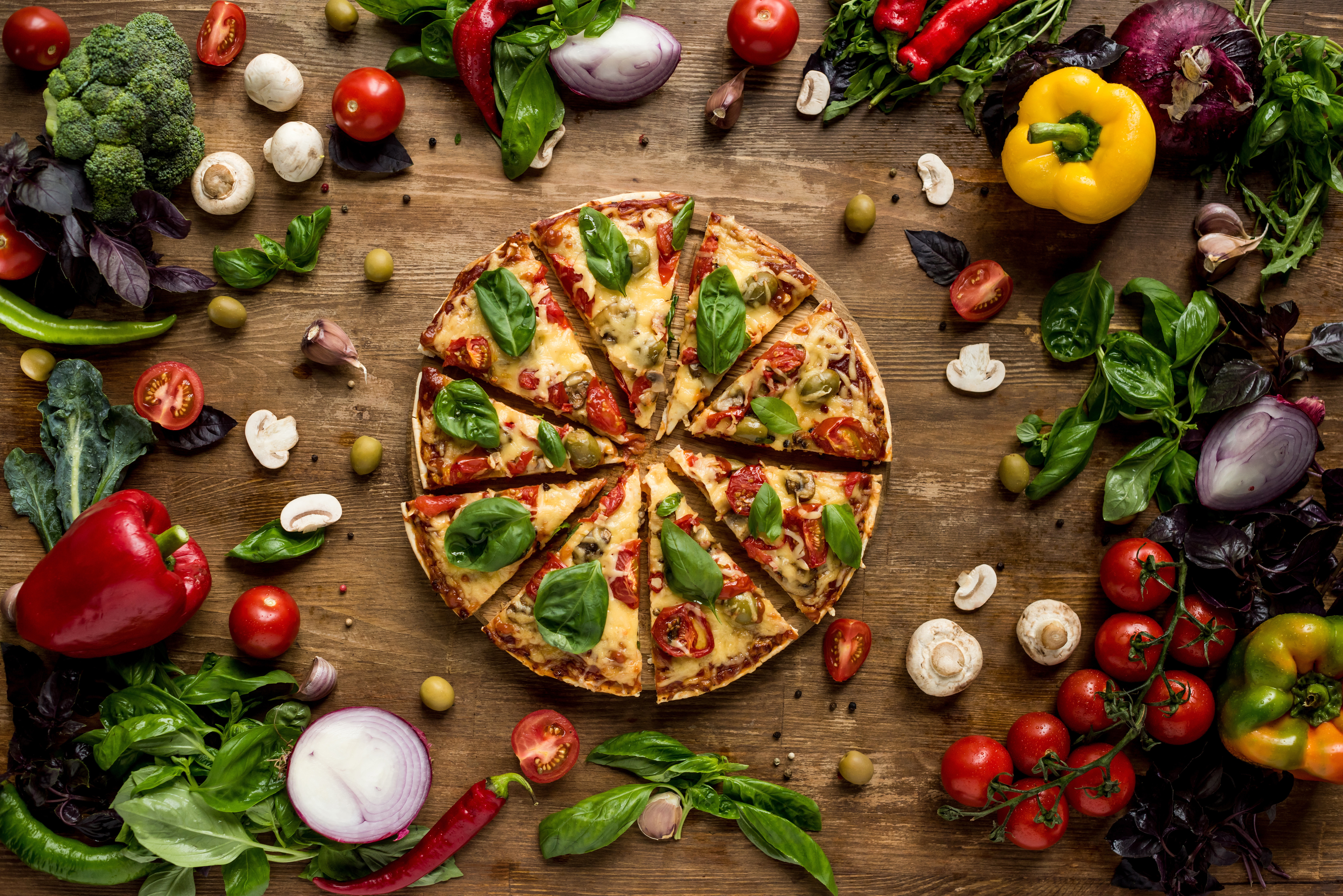 Download mobile wallpaper Food, Pizza, Still Life for free.