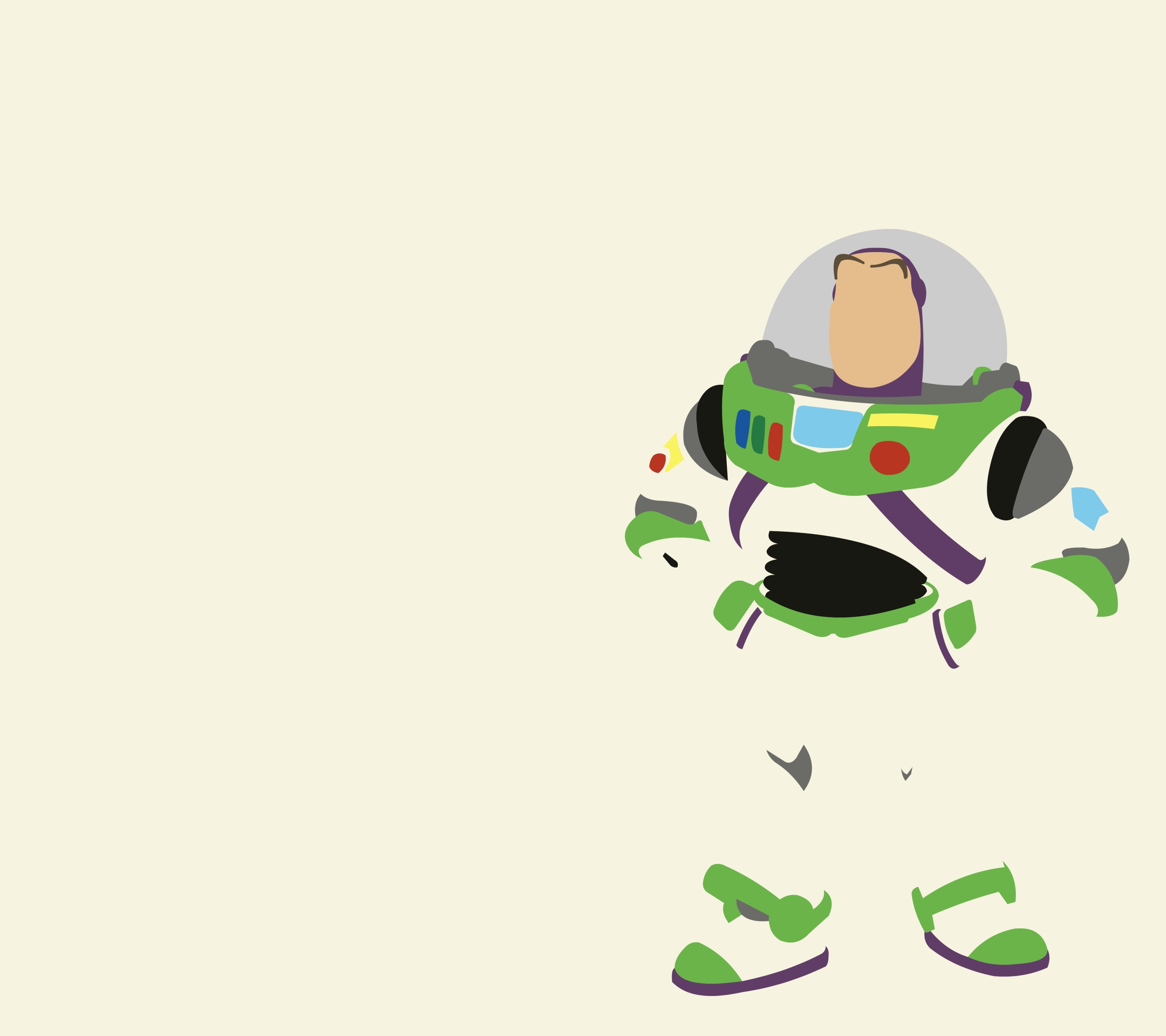 Download mobile wallpaper Toy Story, Movie, Minimalist, Buzz Lightyear for free.