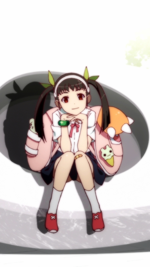 Handy-Wallpaper Animes, Monogatari (Serie), Mayoi Hachikuji kostenlos herunterladen.