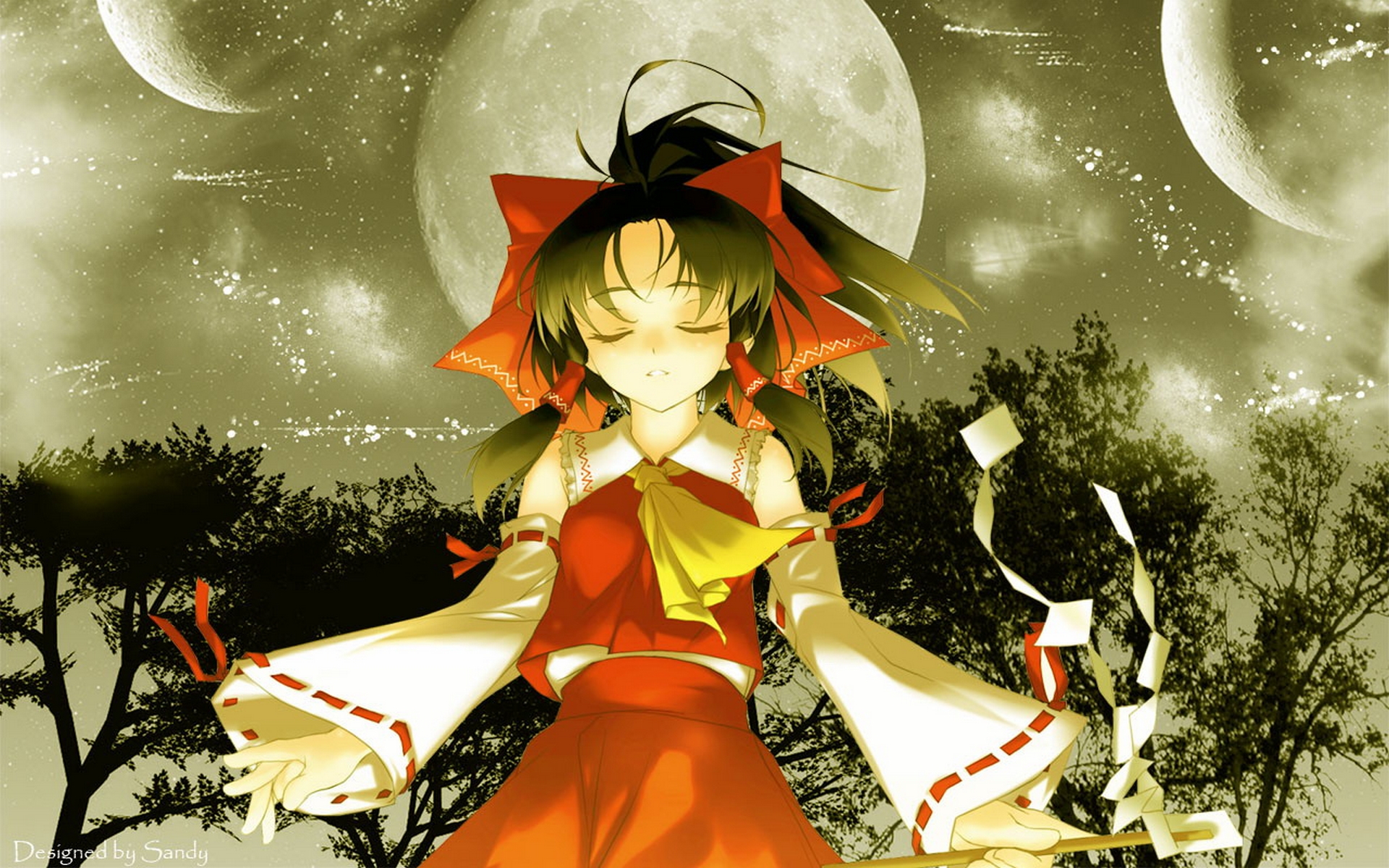 Download mobile wallpaper Anime, Touhou, Reimu Hakurei for free.