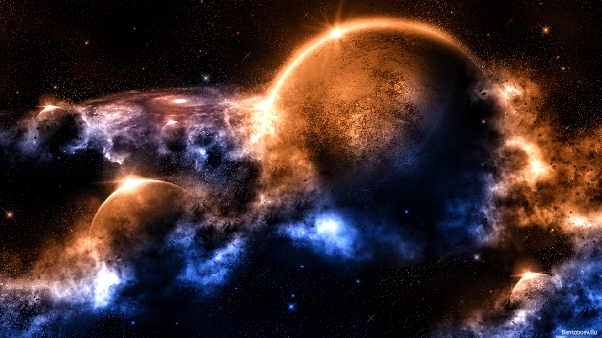 Descarga gratis la imagen Planetas, Ciencia Ficción en el escritorio de tu PC