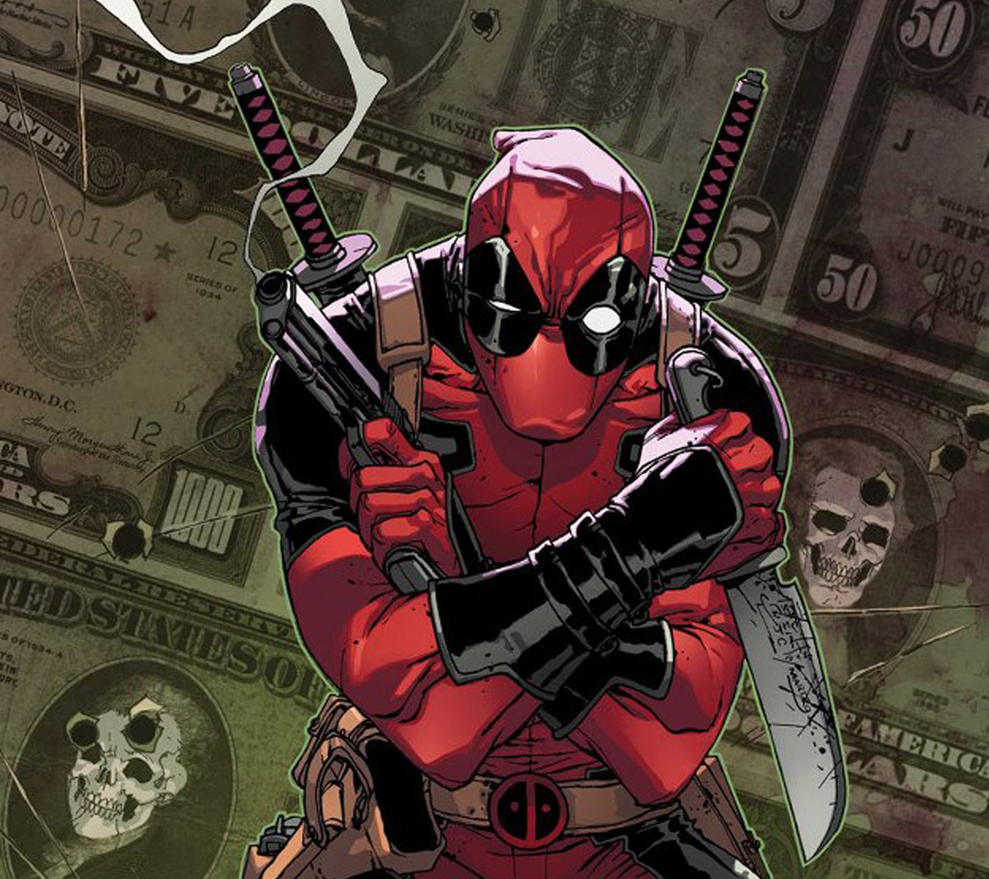 Free download wallpaper Deadpool, Comics on your PC desktop