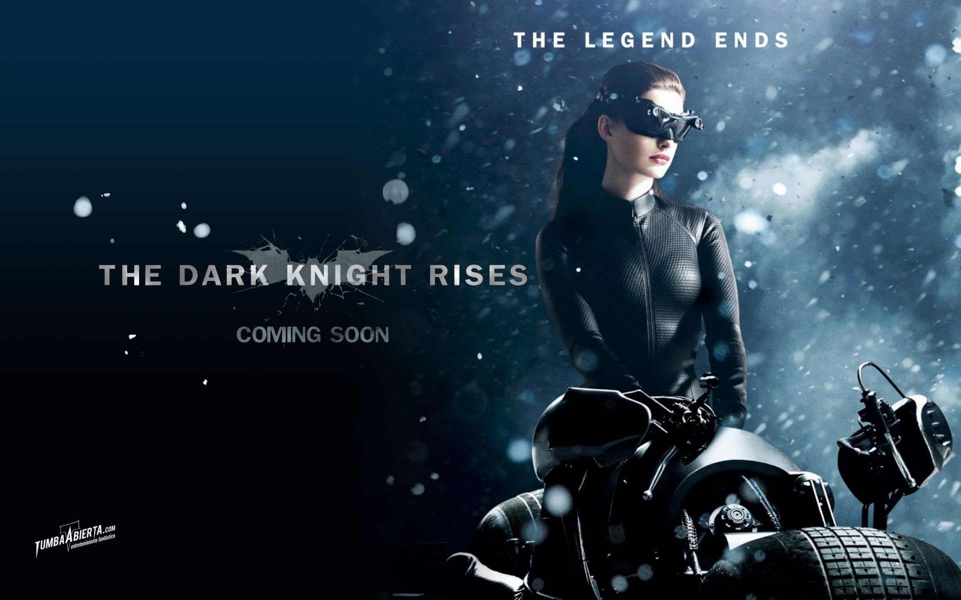 Handy-Wallpaper Anne Hathaway, Filme, The Batman, Katzenfrau, The Dark Knight Rises kostenlos herunterladen.