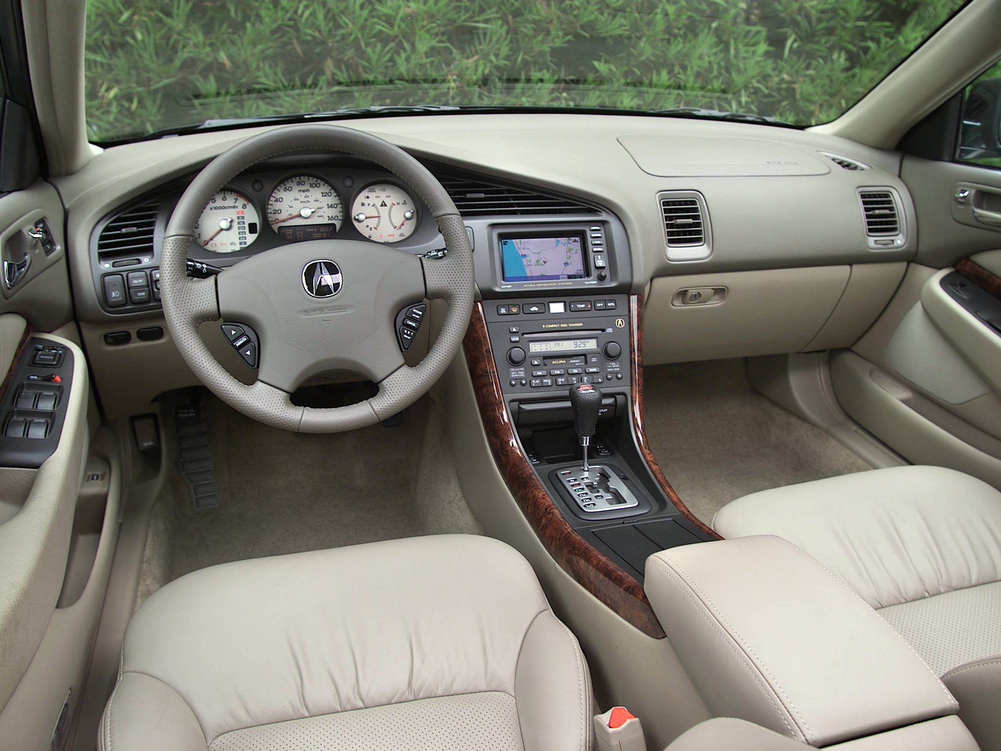 cars, acura, interior, steering wheel, rudder, salon, speedometer, tl, 2002
