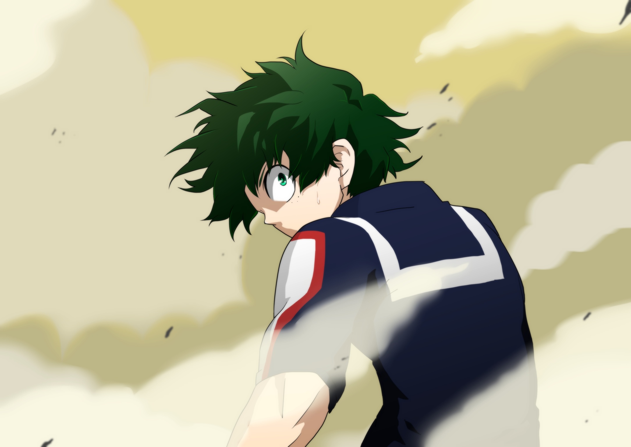 Handy-Wallpaper Animes, Izuku Midoriya, Boku No Hero Academia kostenlos herunterladen.