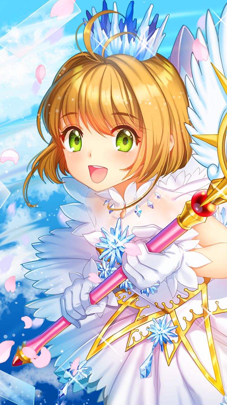 Descarga gratuita de fondo de pantalla para móvil de Animado, Sakura Cazadora De Cartas, Sakura Kinomoto.