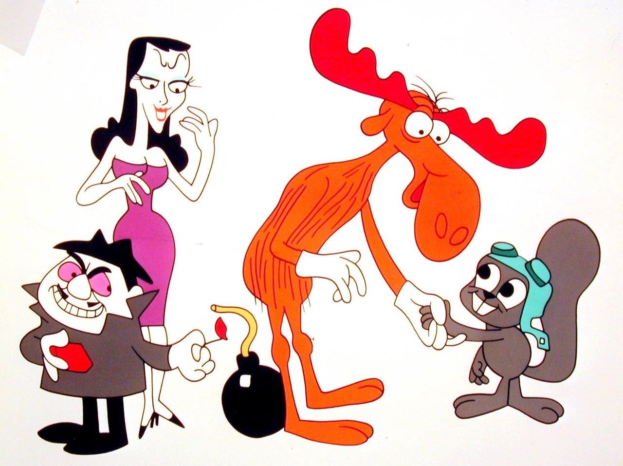 Die besten Rocky Und Bullwinkle-Hintergründe für den Telefonbildschirm