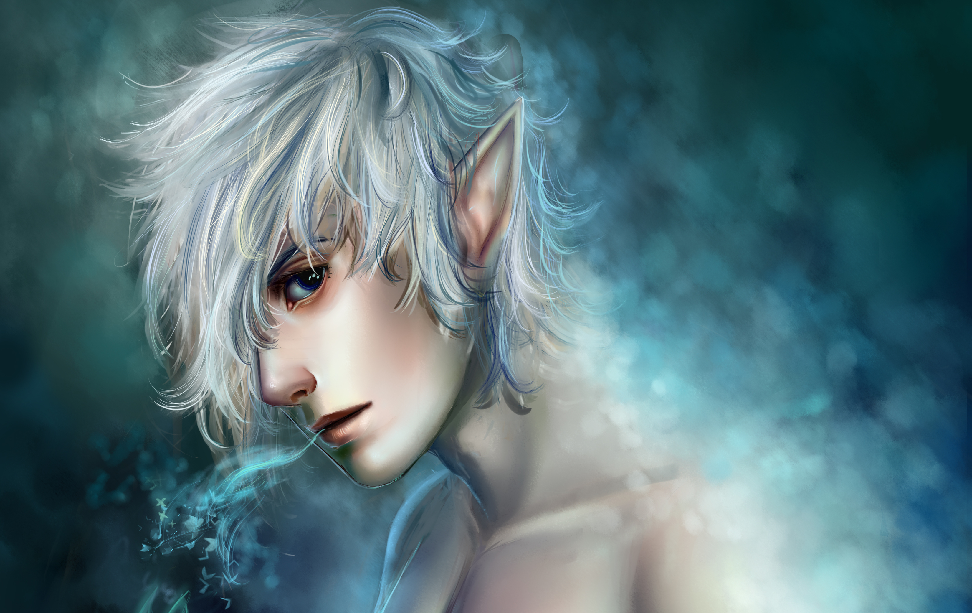 Download mobile wallpaper Elf, Fantasy for free.