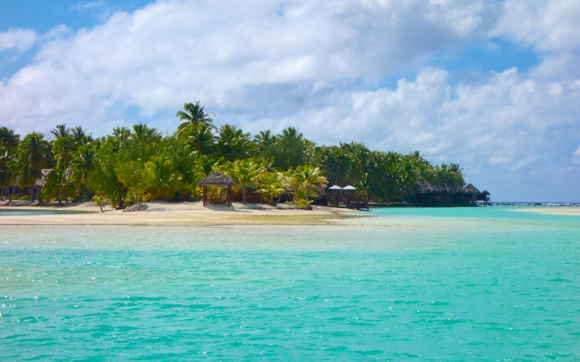 Download mobile wallpaper Beach, Earth, Tropical, Photography, Bora Bora, Palm Tree for free.