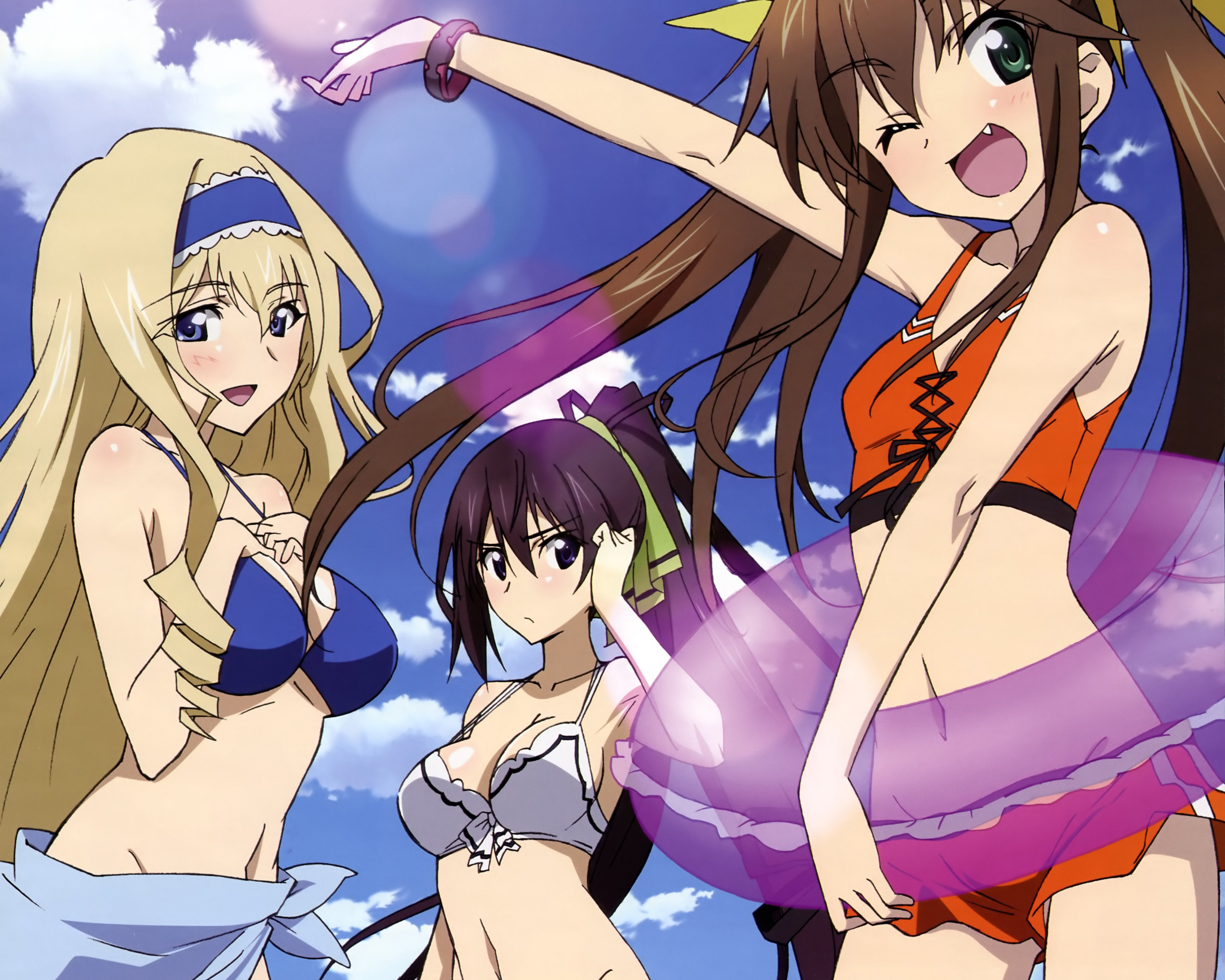 Téléchargez gratuitement l'image Animé, Infinite Stratos sur le bureau de votre PC