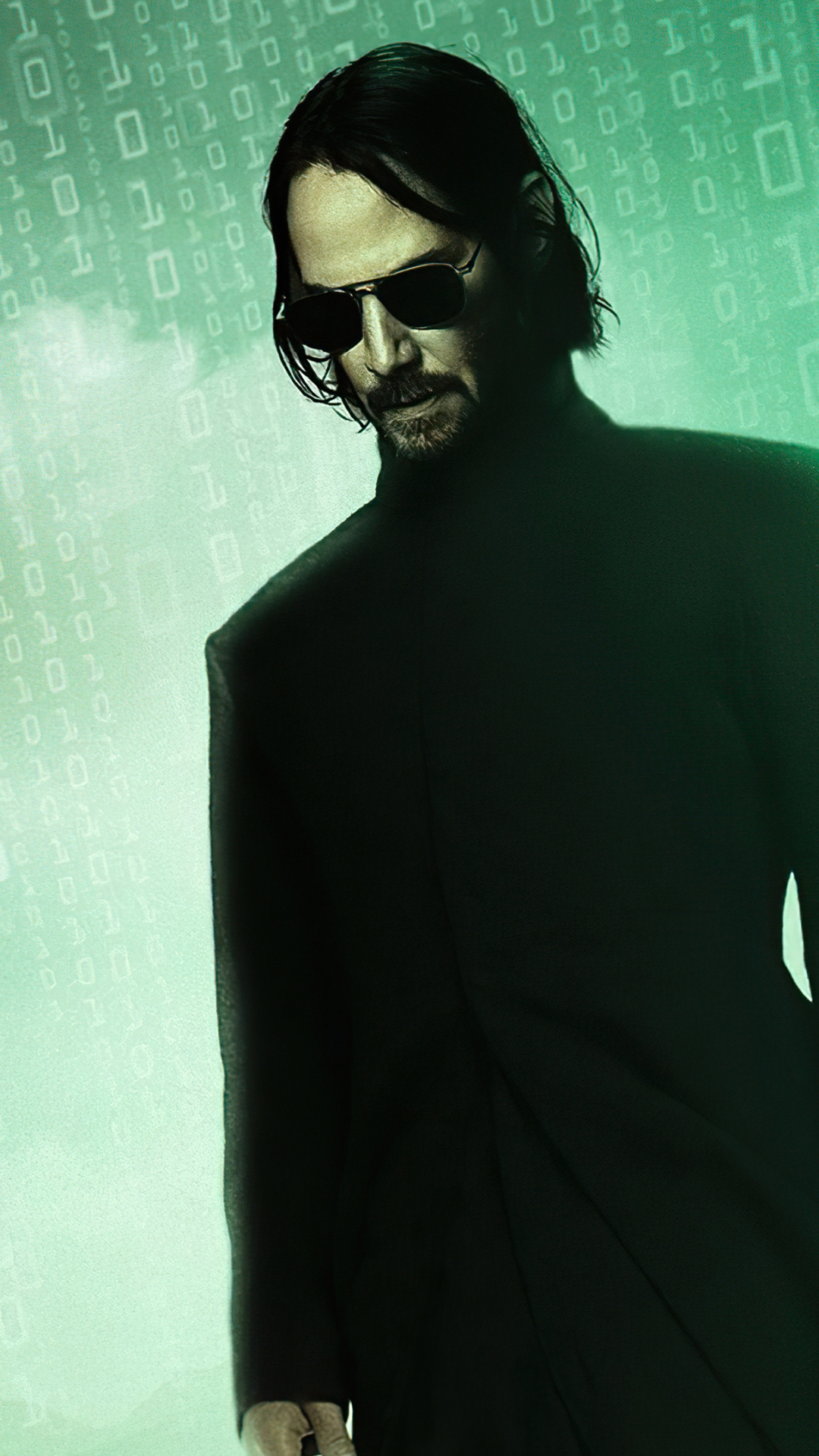 Descarga gratuita de fondo de pantalla para móvil de Keanu Reeves, Películas, Neo (La Matriz), Matrix Resurrections.