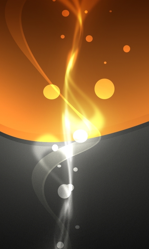 Descarga gratuita de fondo de pantalla para móvil de Puntos, Abstracto, Color Naranja).
