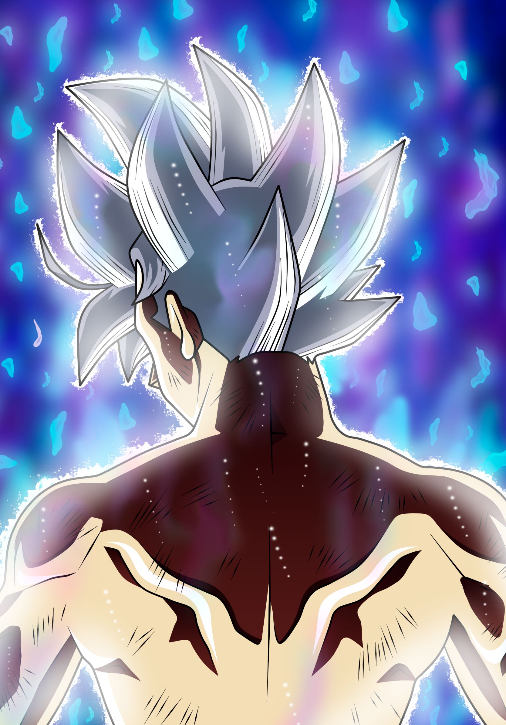 Download mobile wallpaper Anime, Dragon Ball, Goku, Dragon Ball Super, Ultra Instinct (Dragon Ball) for free.