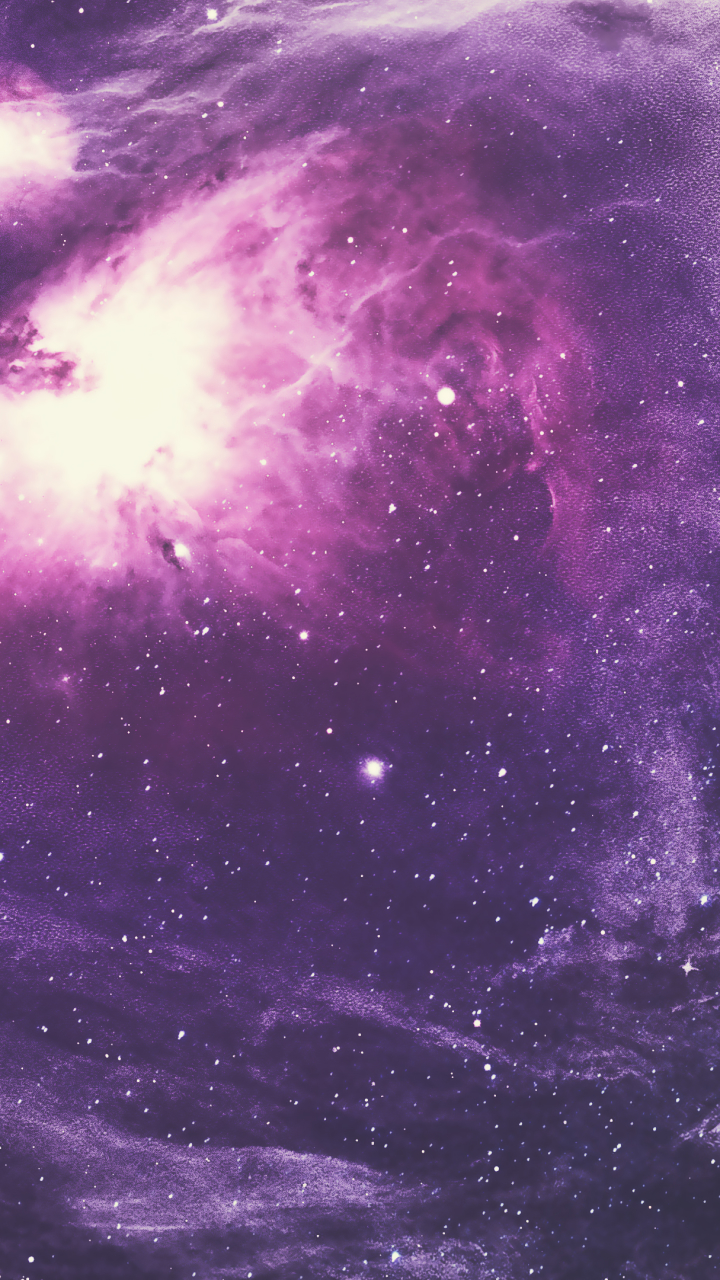 無料モバイル壁紙星雲, 紫の, Sfをダウンロードします。