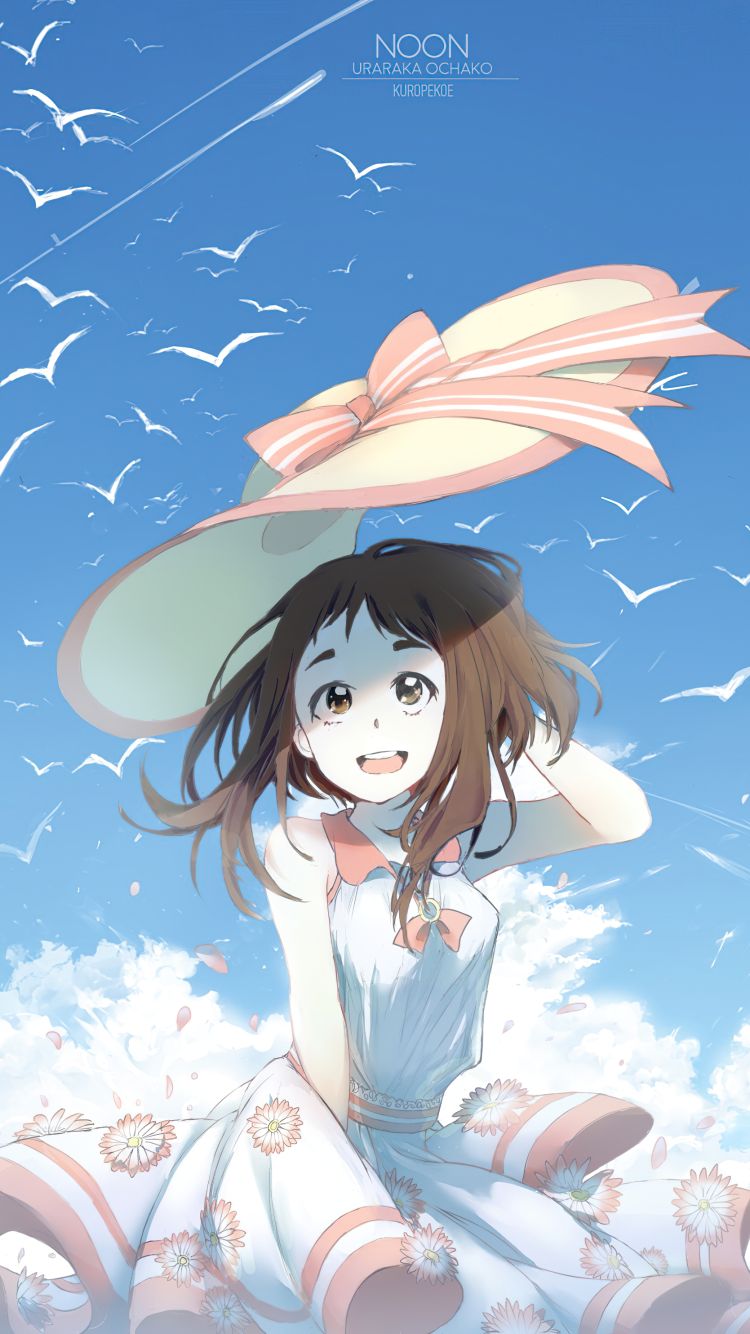 Download mobile wallpaper Anime, My Hero Academia, Ochaco Uraraka for free.