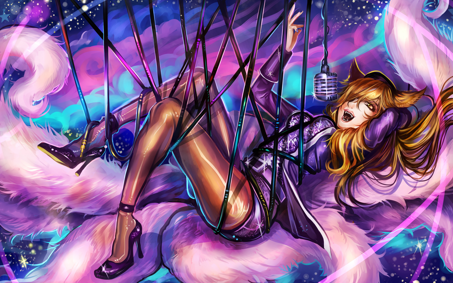 Download mobile wallpaper League Of Legends, Video Game, Ahri (League Of Legends) for free.