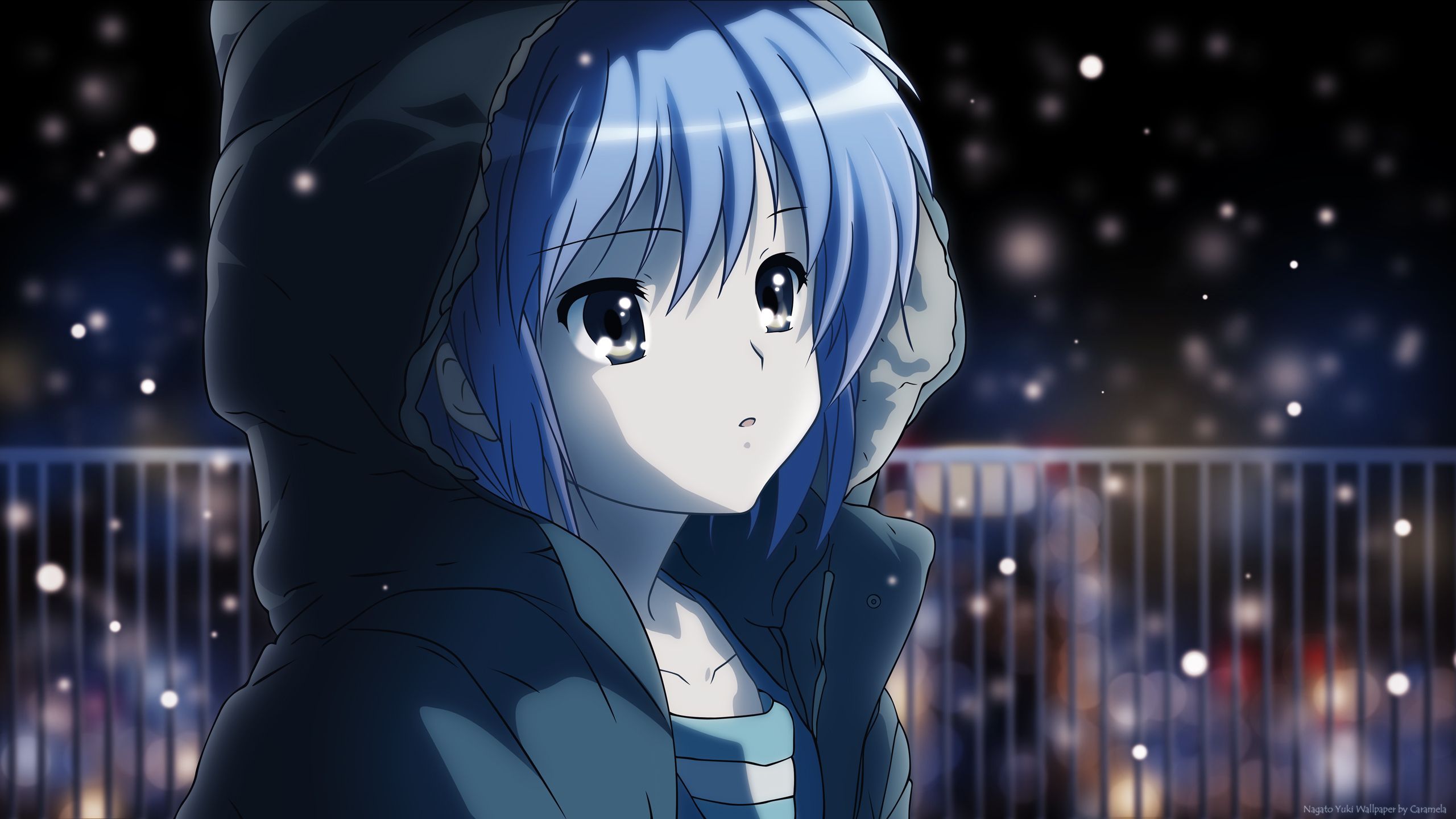 Baixar papel de parede para celular de Anime, Suzumiya Haruhi No Yûutsu, Yuki Nagato gratuito.