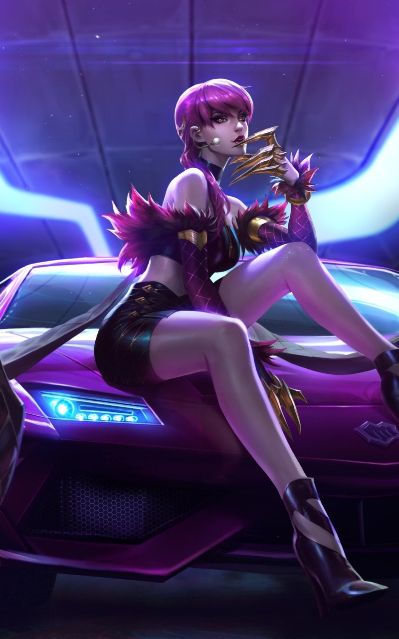 Baixar papel de parede para celular de League Of Legends, Videogame, Evelynn (Liga Das Lendas) gratuito.