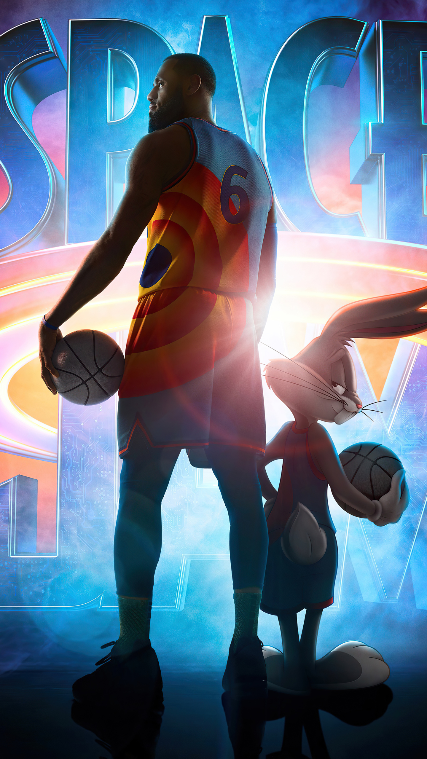 Free download wallpaper Movie, Bugs Bunny, Looney Tunes, Lebron James, Space Jam 2 on your PC desktop
