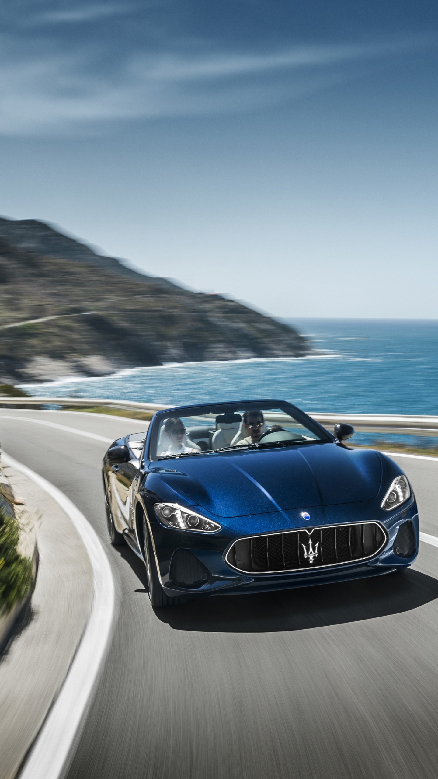 Baixar papel de parede para celular de Maserati, Horizonte, Carro, Cabriolet, Veículo, Veículos, Maserati Gran Turismo gratuito.