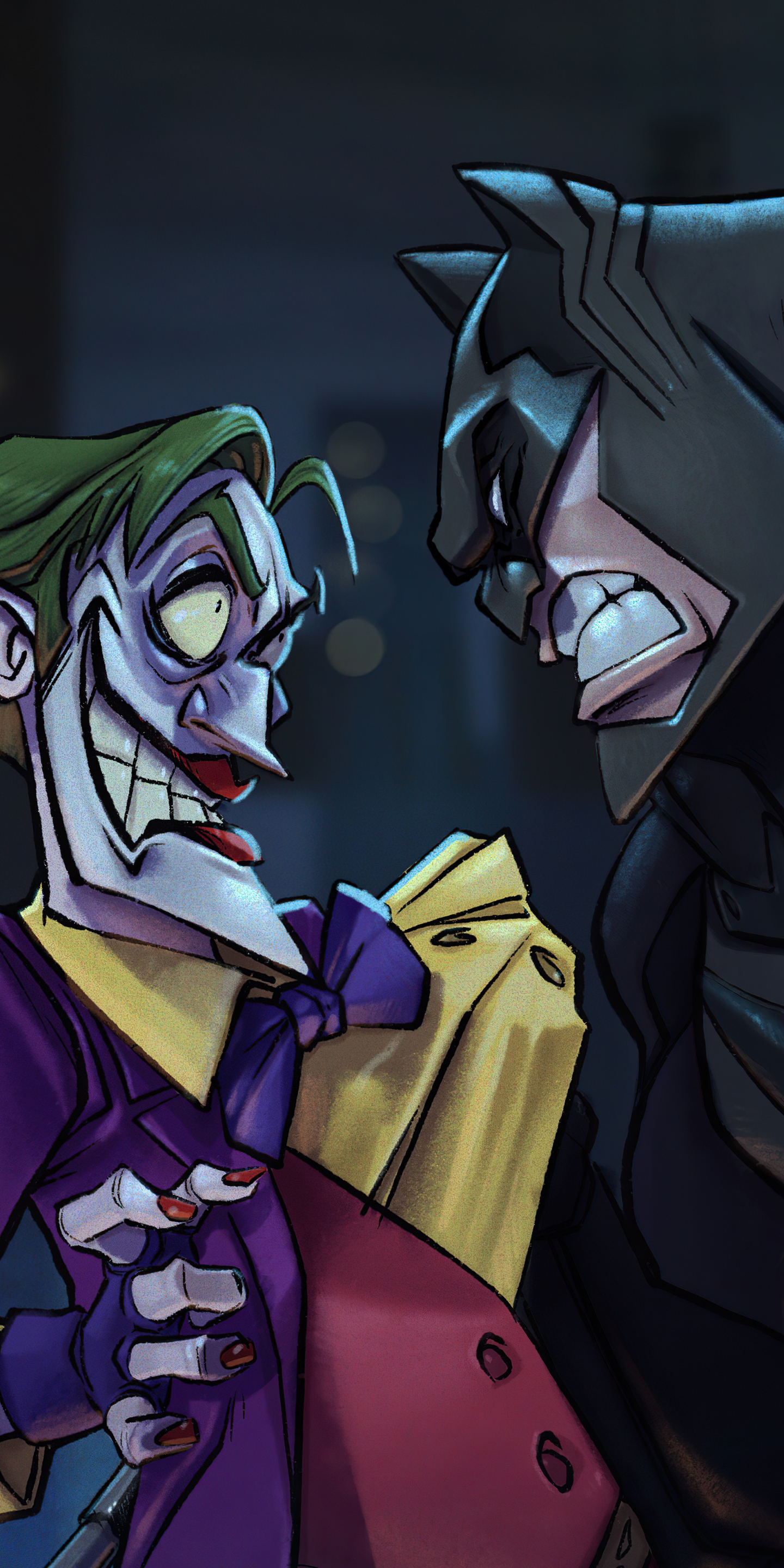 Download mobile wallpaper Batman, Joker, Comics, Superhero, Dc Comics, Supervillain for free.