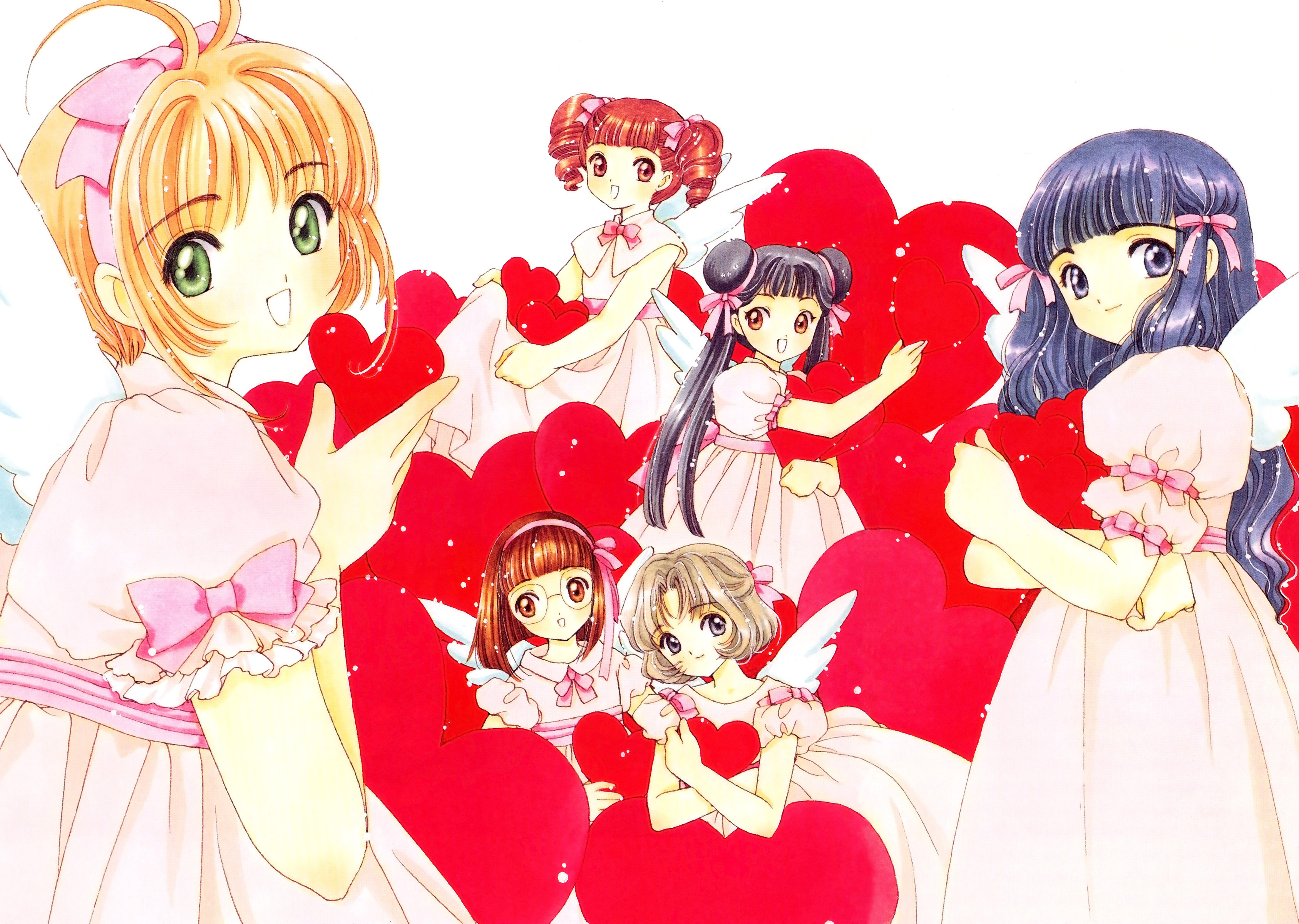 Free download wallpaper Anime, Cardcaptor Sakura, Sakura Kinomoto, Tomoyo Daidouji, Meiling Li on your PC desktop