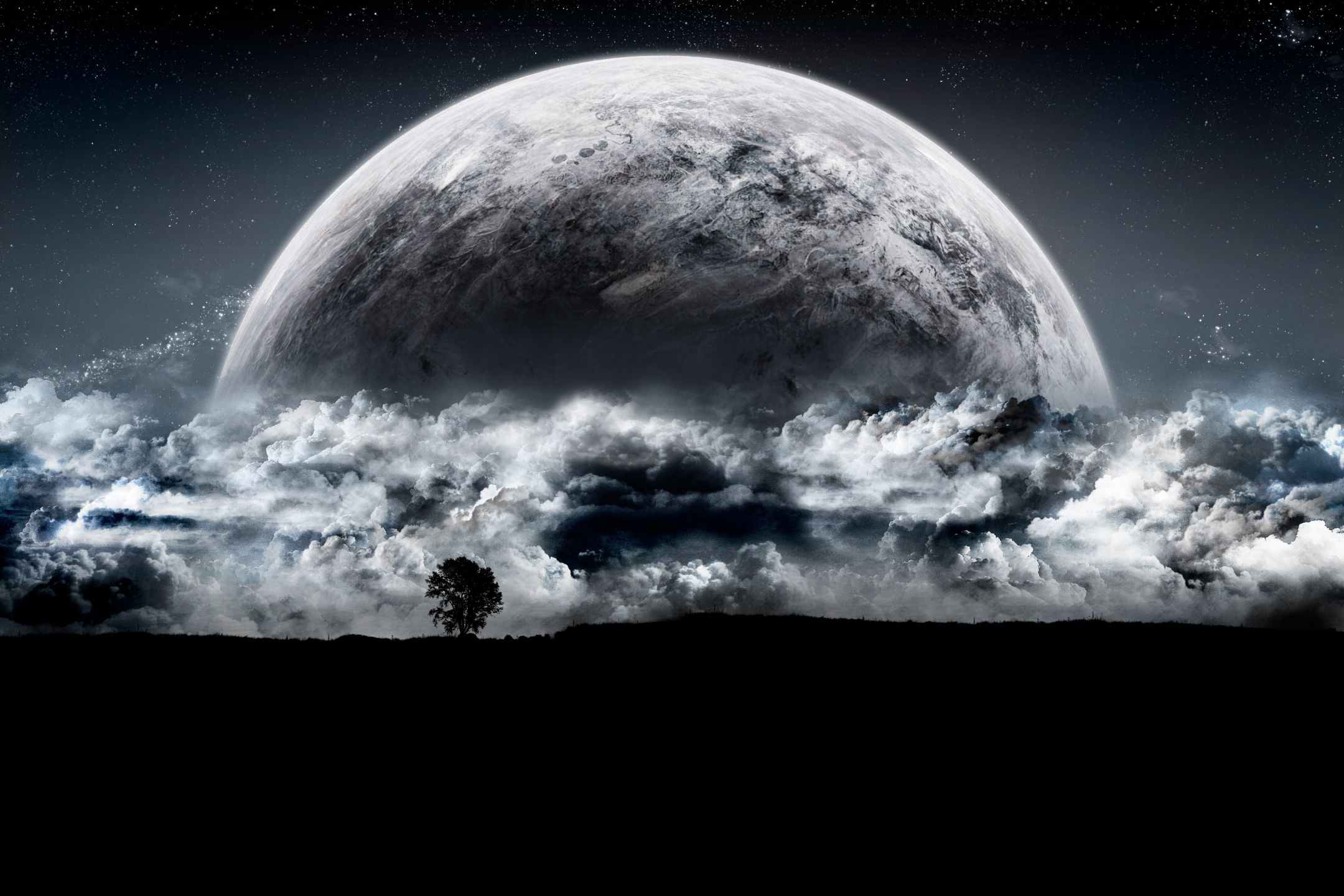 Laden Sie das Planet, Science Fiction, Planetenaufgang-Bild kostenlos auf Ihren PC-Desktop herunter
