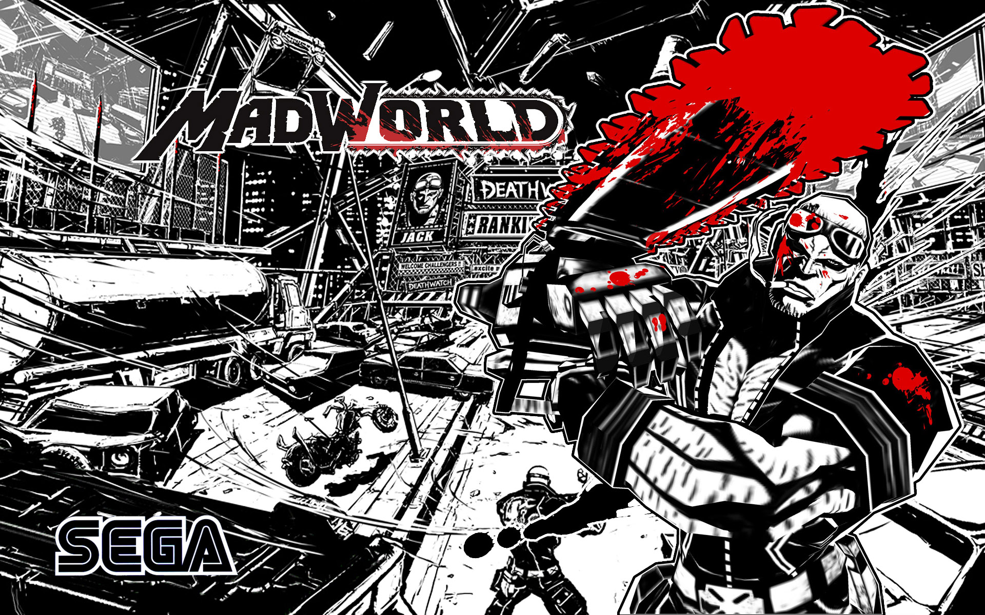 Laden Sie Madworld HD-Desktop-Hintergründe herunter