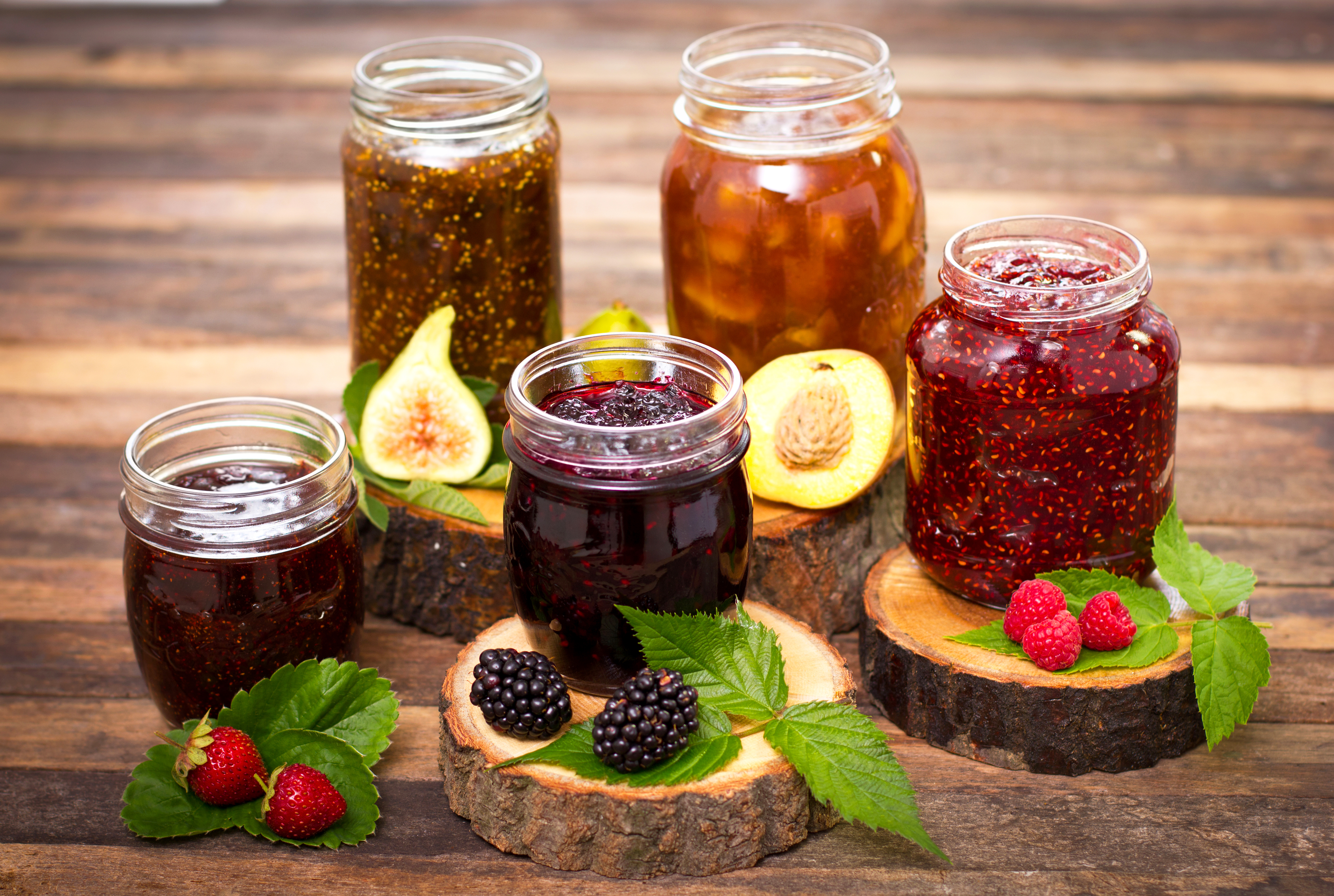 berry, food, jam, fruit, jar