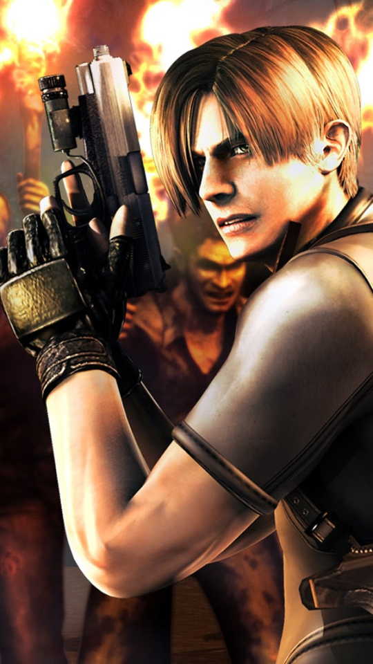 Download mobile wallpaper Resident Evil, Video Game, Resident Evil 4 for free.