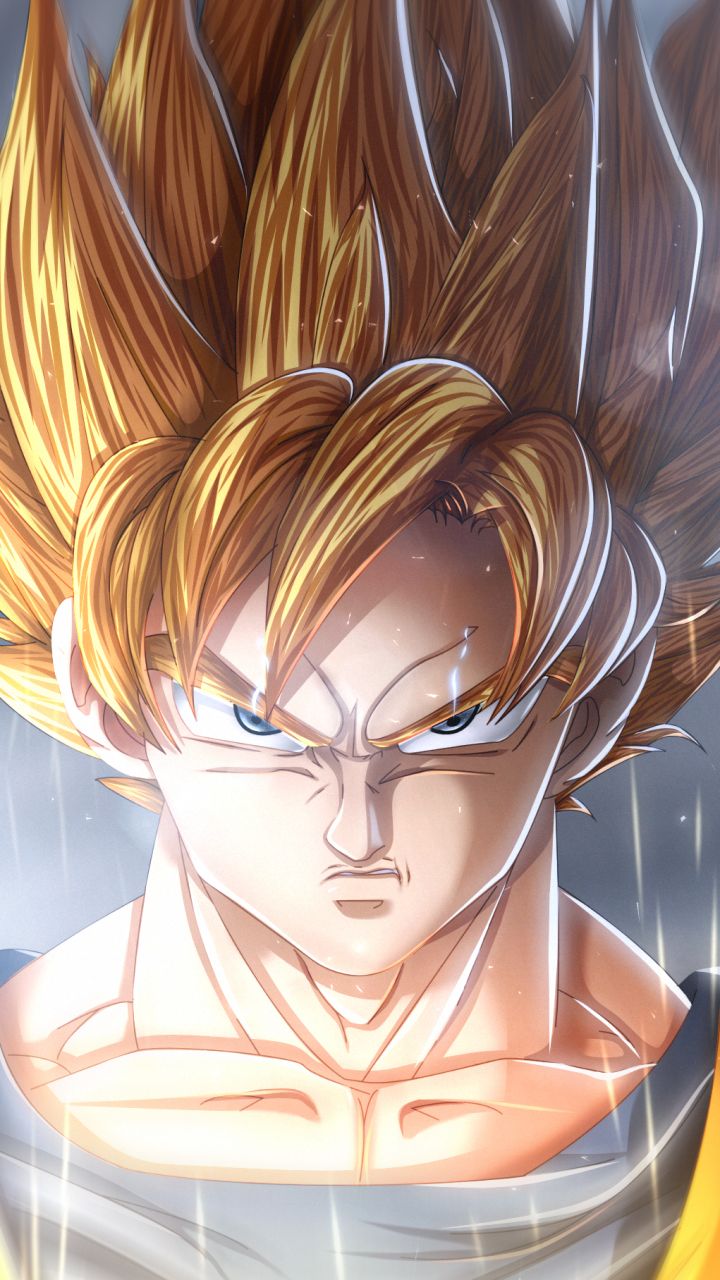 Download mobile wallpaper Anime, Dragon Ball, Goku, Super Saiyan, Dragon Ball Super for free.