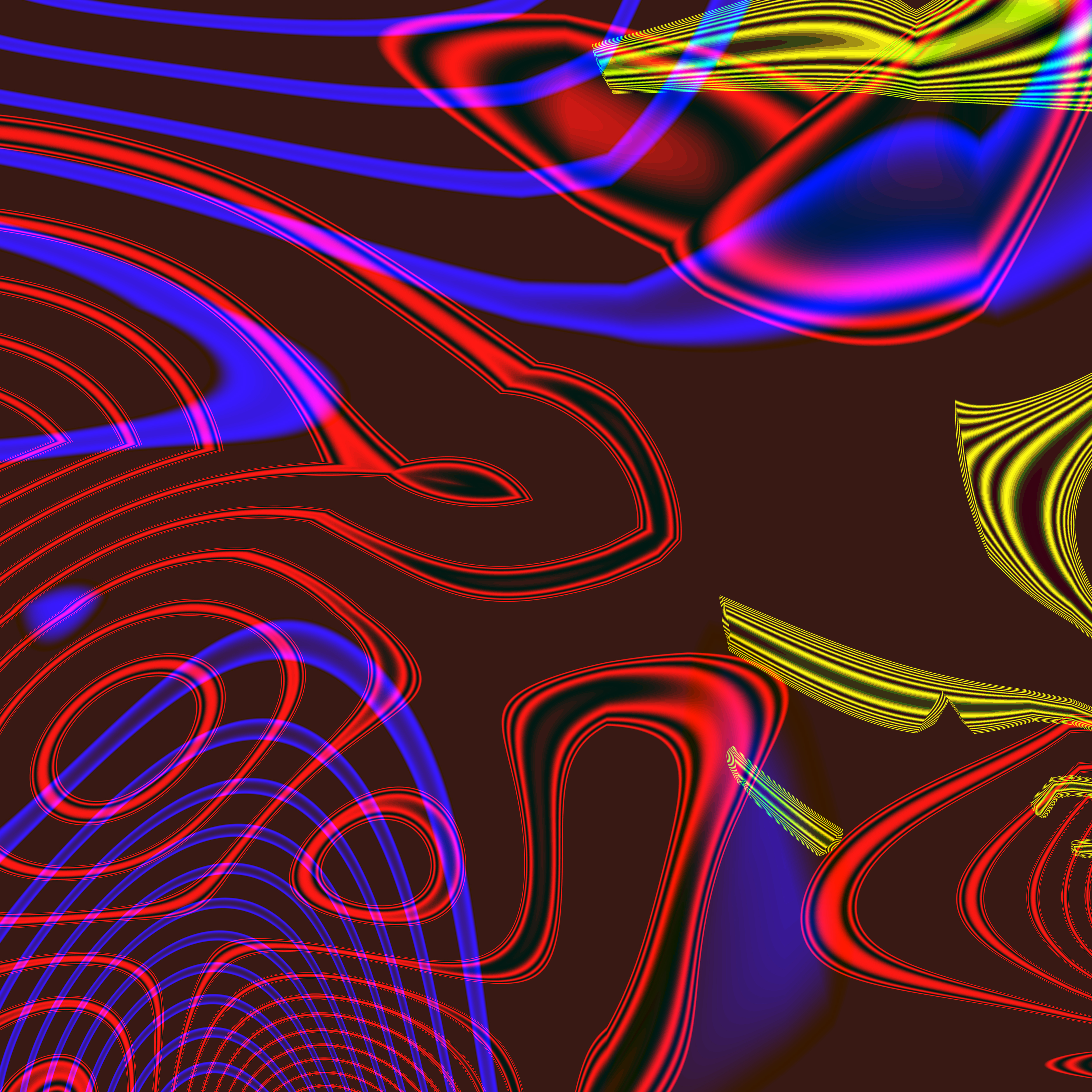 Free download wallpaper Multicolored, Motley, Abstract, Lines, Waves on your PC desktop
