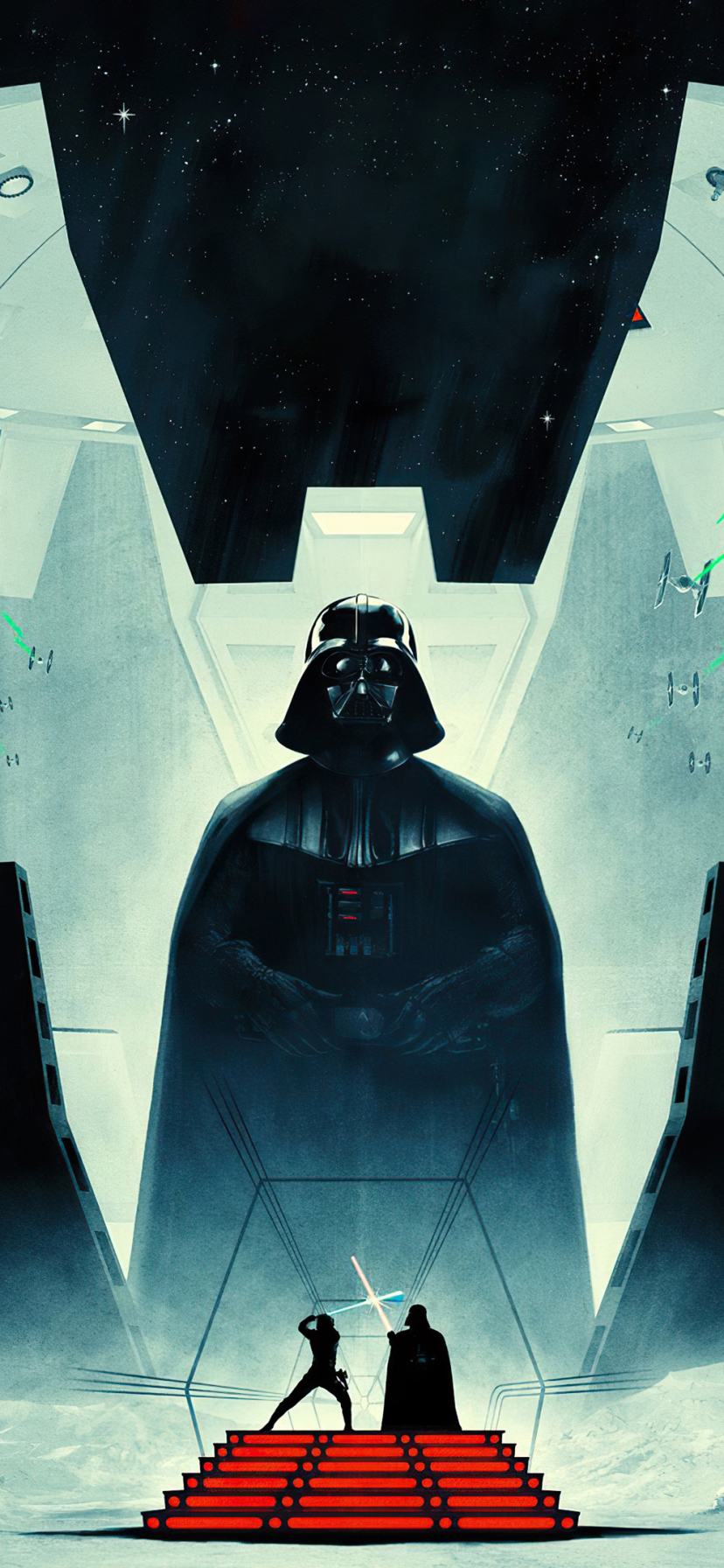 Handy-Wallpaper Darth Vader, Filme, Krieg Der Sterne, Star Wars: Episode V Das Imperium Schlägt Zurück kostenlos herunterladen.