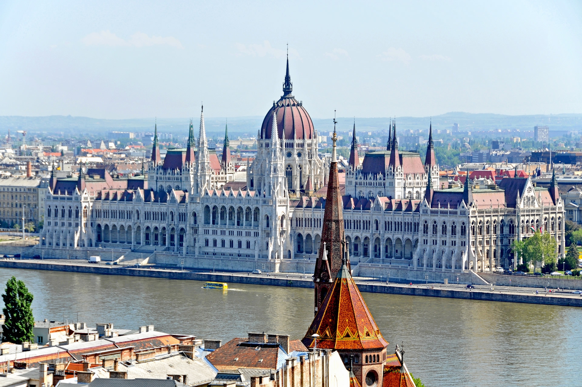 PCデスクトップに都市, 家, スカイ, 雲, 市, ハンガリー画像を無料でダウンロード